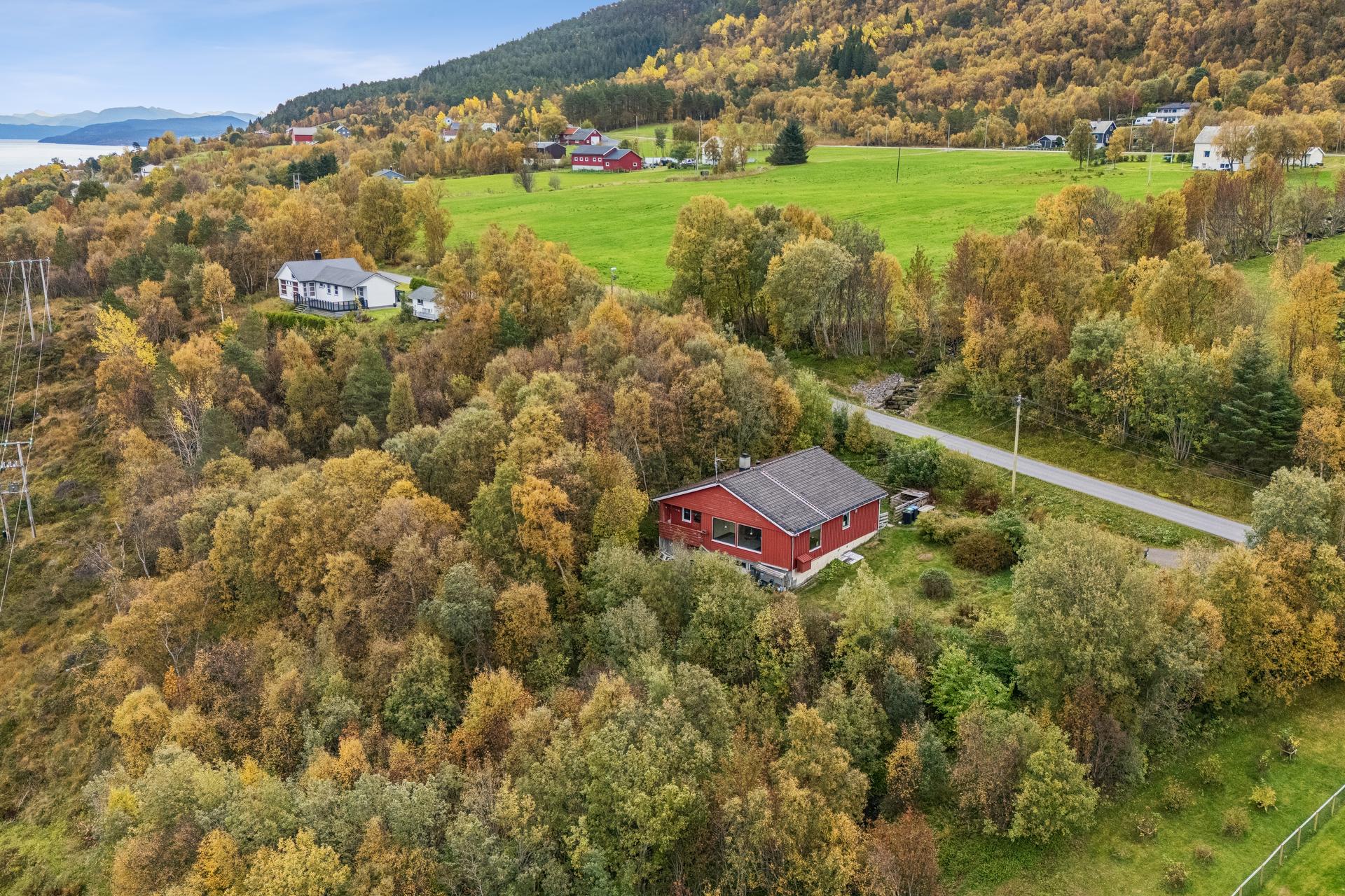 Romslig tomt på 1,2 mål. Bilde nummer 2 av 3
