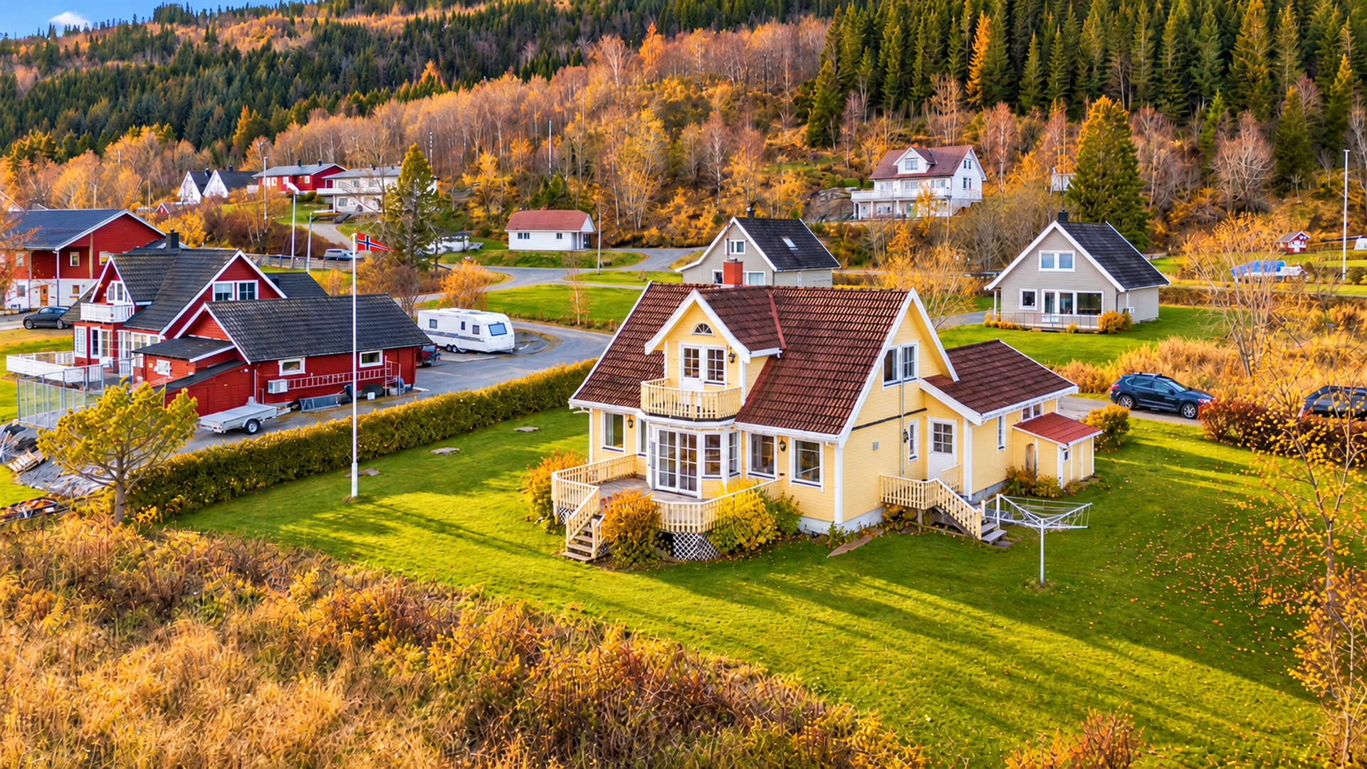 Velkommen til Kalvdalen 21! Foto: EFKT. Bilde nummer 1 av 3