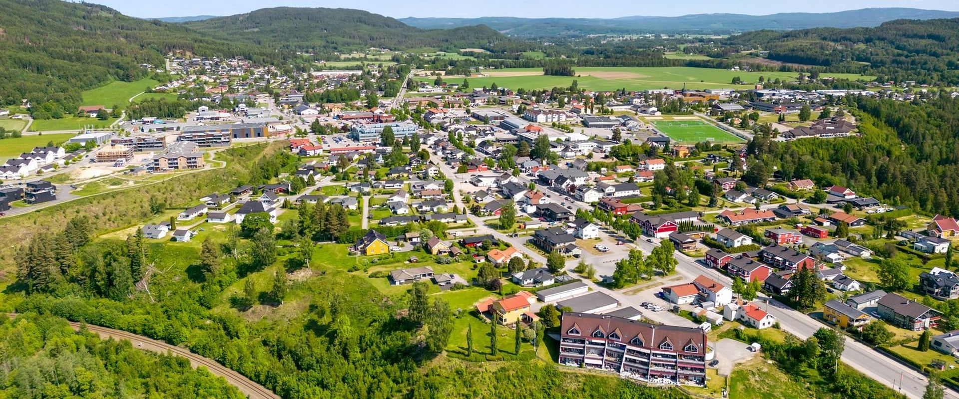 Bilde fra området rundt EiendomsMegler 1 Østlandet avd. Solør