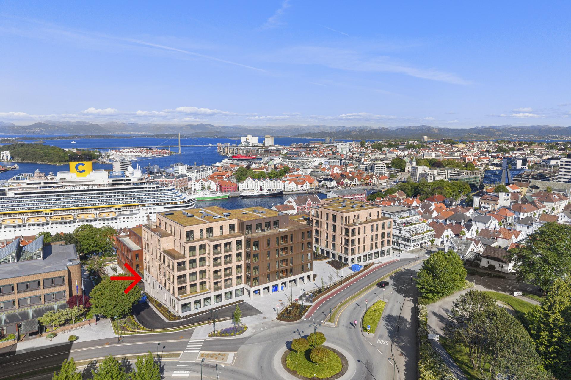 Velkommen til fasjonable Bykronen - en lekker og innholdsrik leilighet fra 2025. Bilde nummer 2 av 3