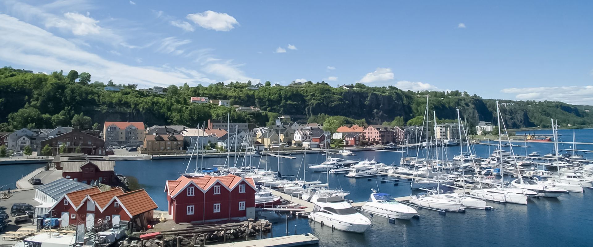 Bilde fra området rundt EiendomsMegler 1 Sør-Norge Holmestrand