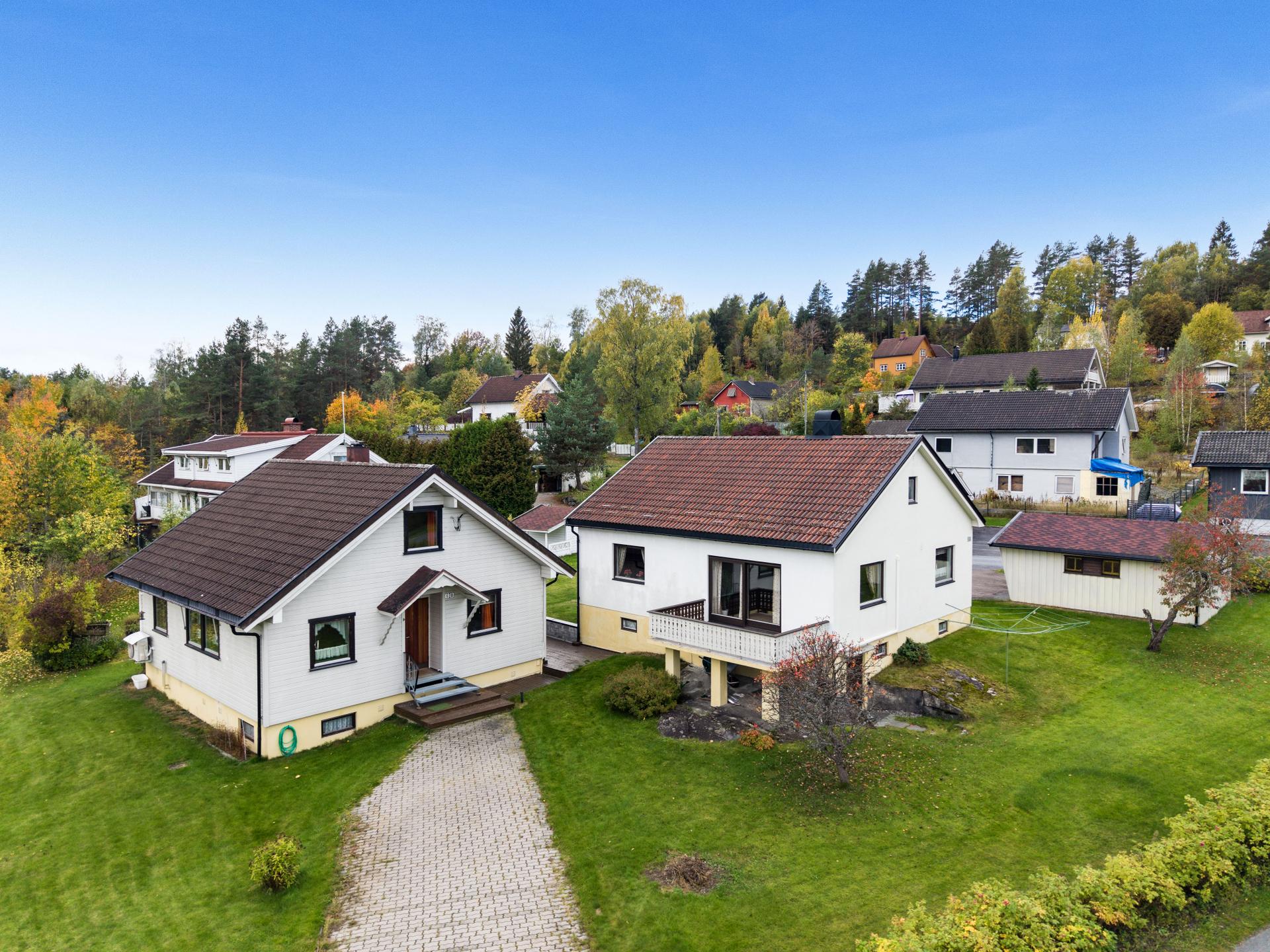 Velkommen til Markaveien 6A og B. Foto: Viken Fototjenester Erik Andersen.. Bilde nummer 1 av 3