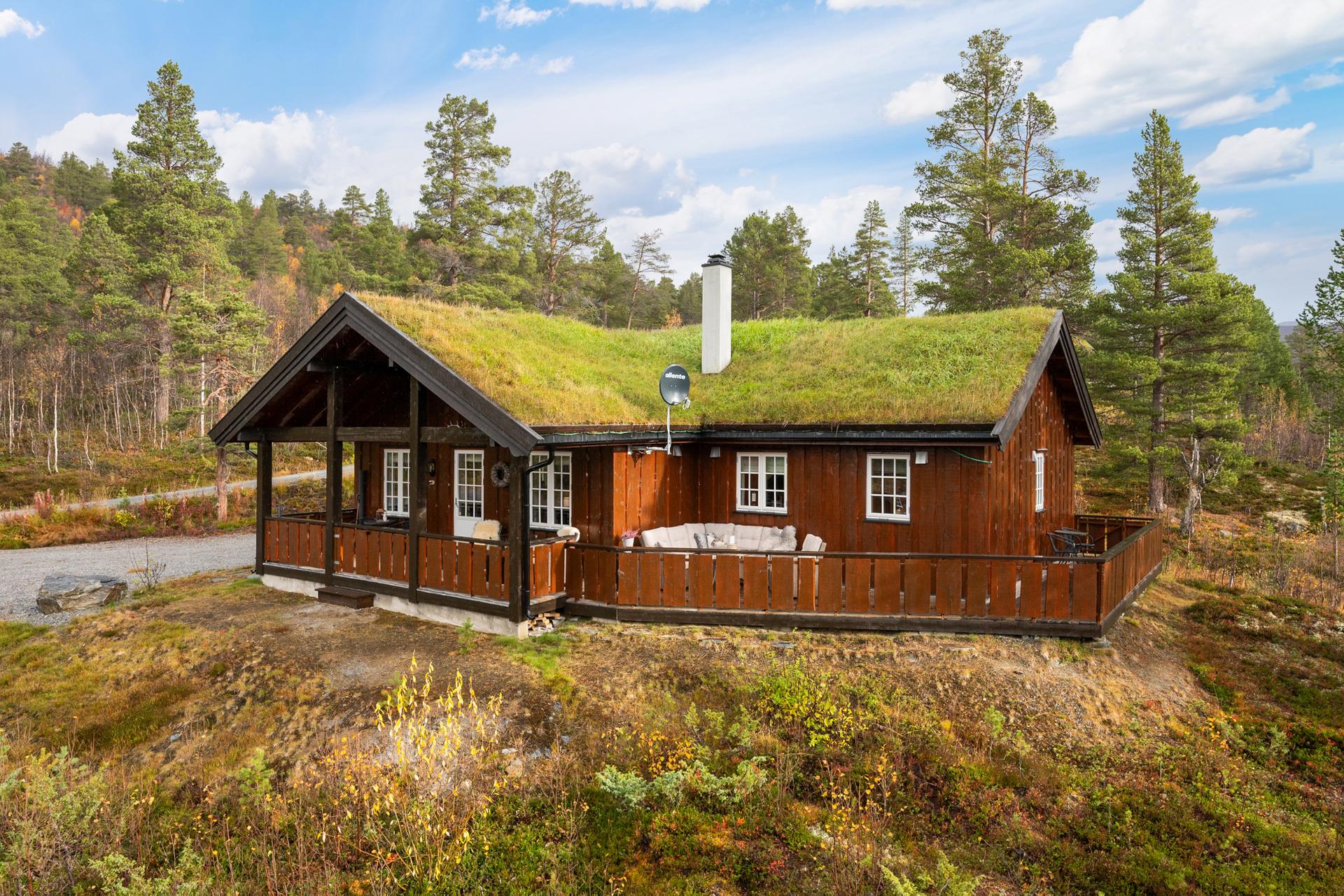 Tindehytte av modellen Dalsnibba, bygd i 2012. . Bilde nummer 2 av 3