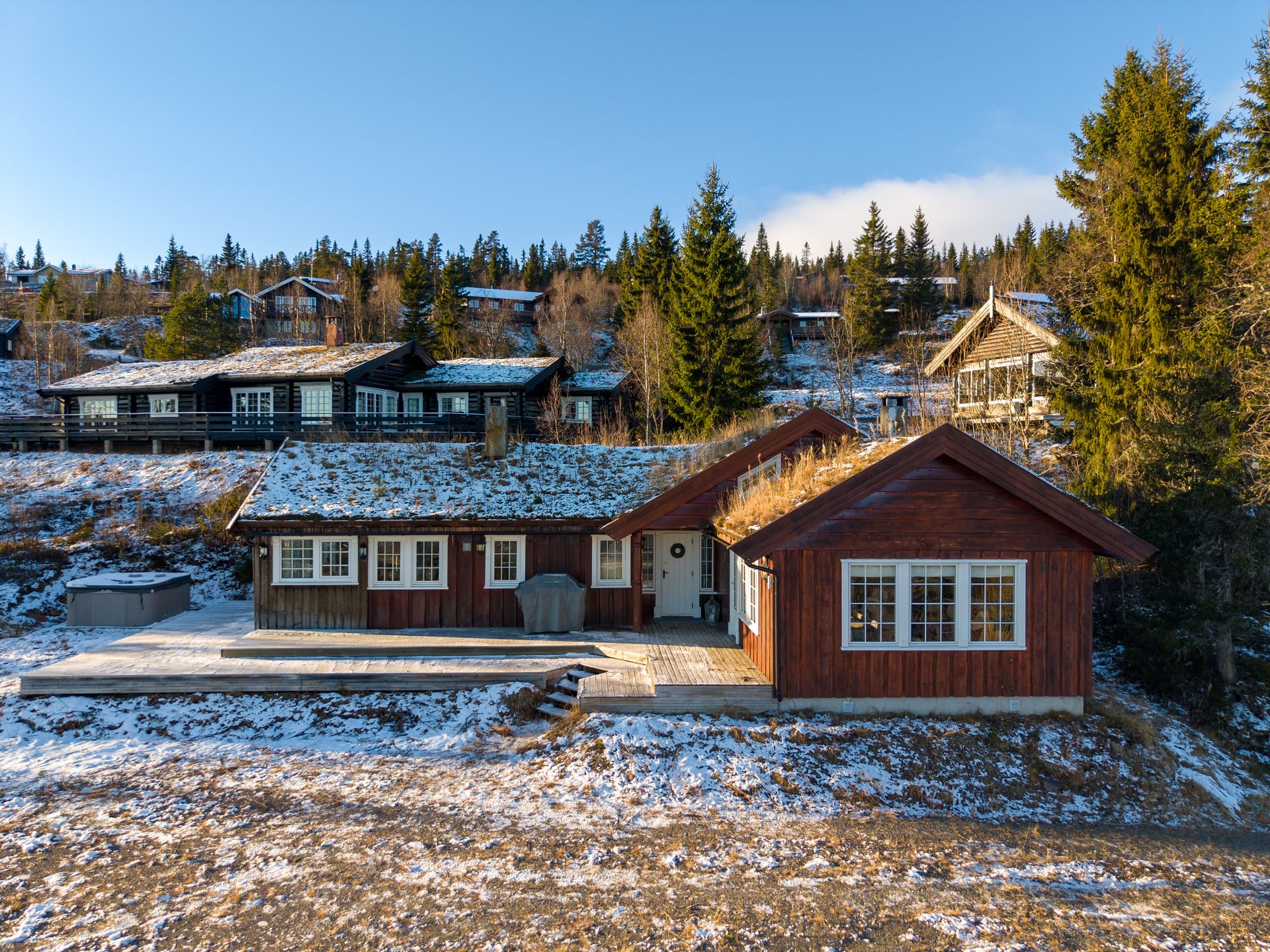 Velkommen til Trysilfjell Hytteområde 540. Foto: Husfoto AS. Bilde nummer 1 av 3