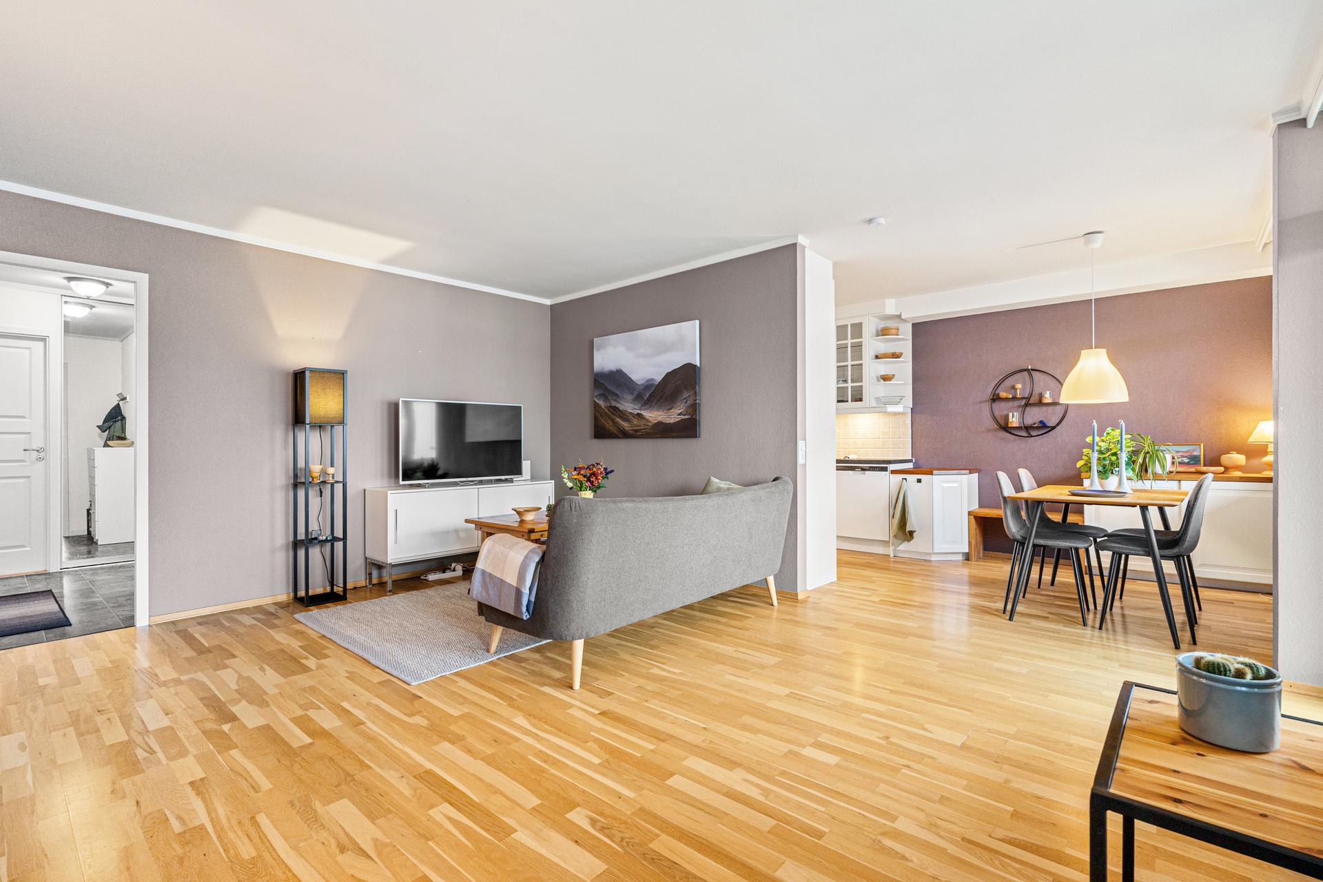 EiendomsMegler 1 ved Anders Keiseraas har gleden av å presentere Kolstadflata 11 B. Foto: Ekaterina Krokstad (Krokstad & Nervik). Bilde nummer 1 av 3