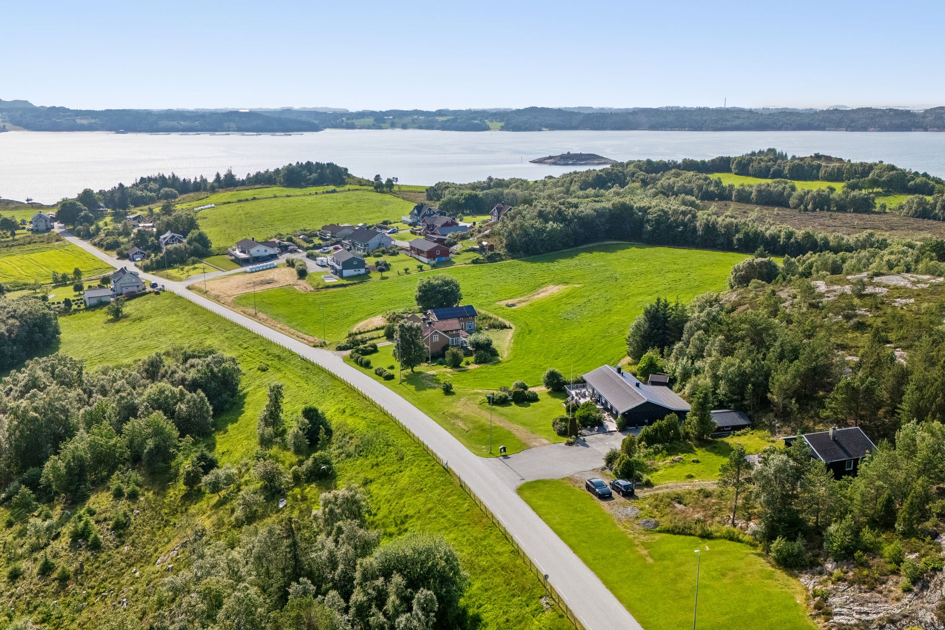 Her kan utsikten nytes fra første rad.. Bilde nummer 2 av 3