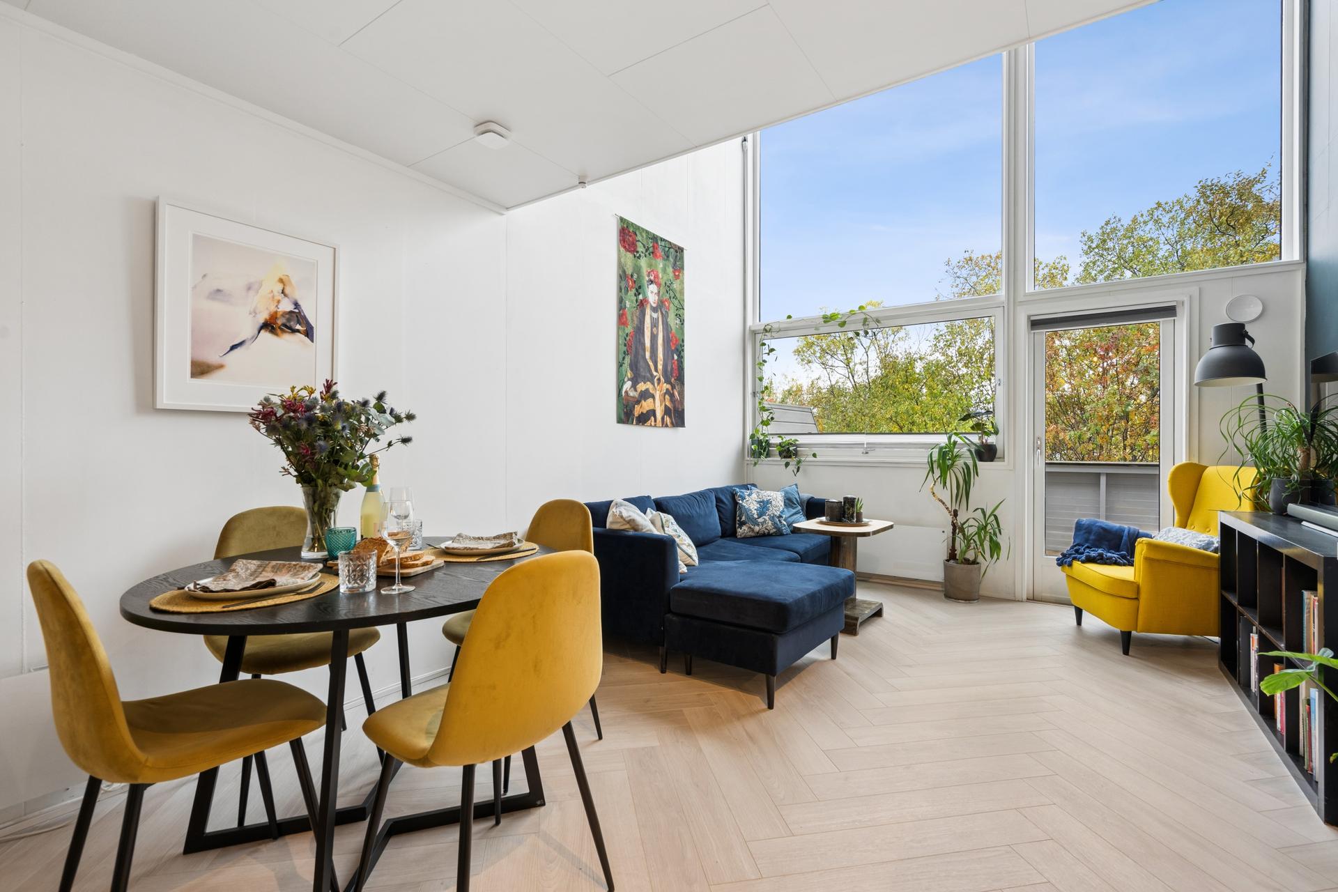 Velkommen til Evjenvegen 156 F! Foto: EFKT. Bilde nummer 1 av 3