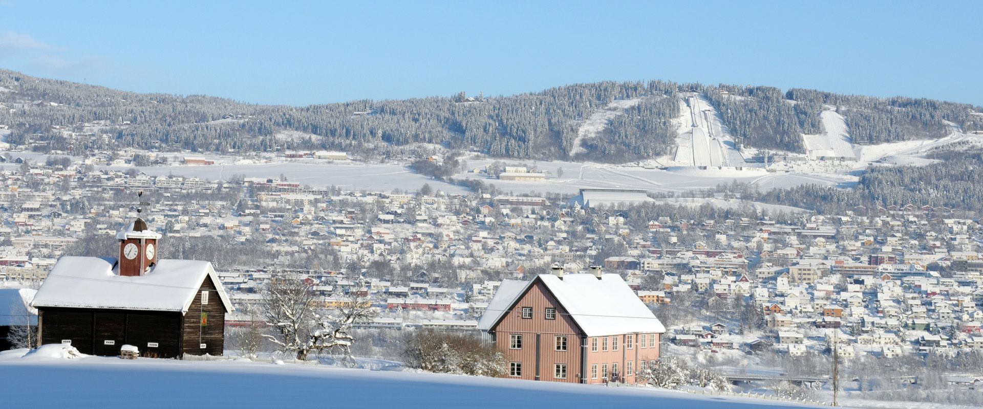 Bilde fra området rundt EiendomsMegler 1 Lillehammer og Gudbrandsdal, avd. Lillehammer
