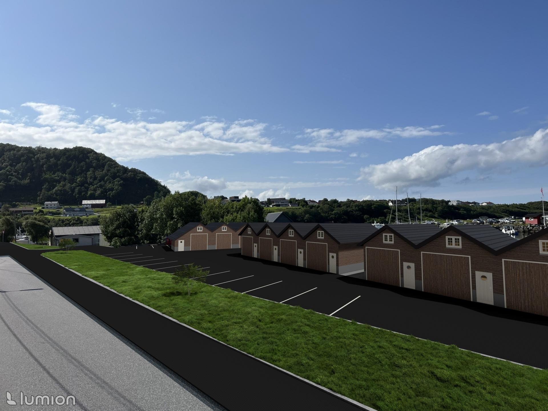 Stor nausttomt selges samlet ! Foreligger IG for bygging av 14 naust/båthus

Illustrasjonsfoto; Lumion. Bilde nummer 3 av 3