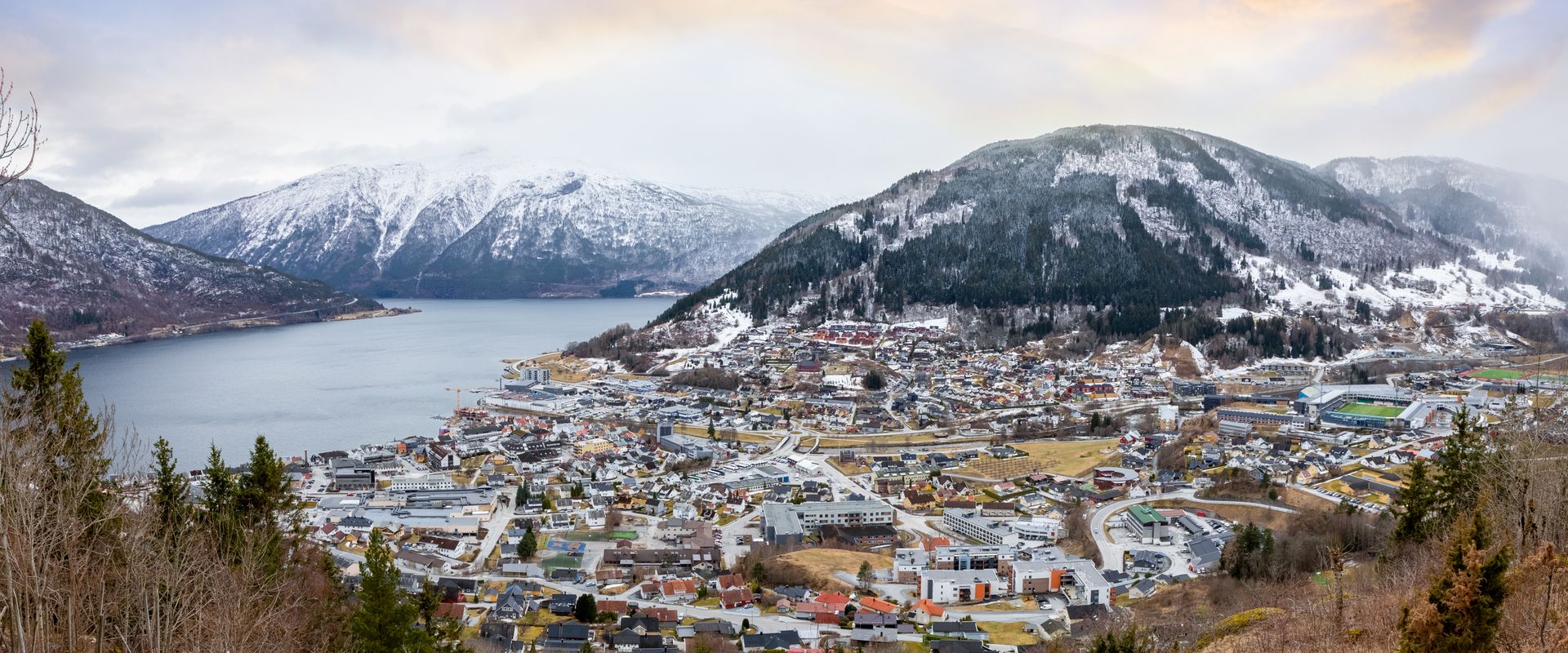 Bilde fra området rundt EiendomsMegler 1 Sogn