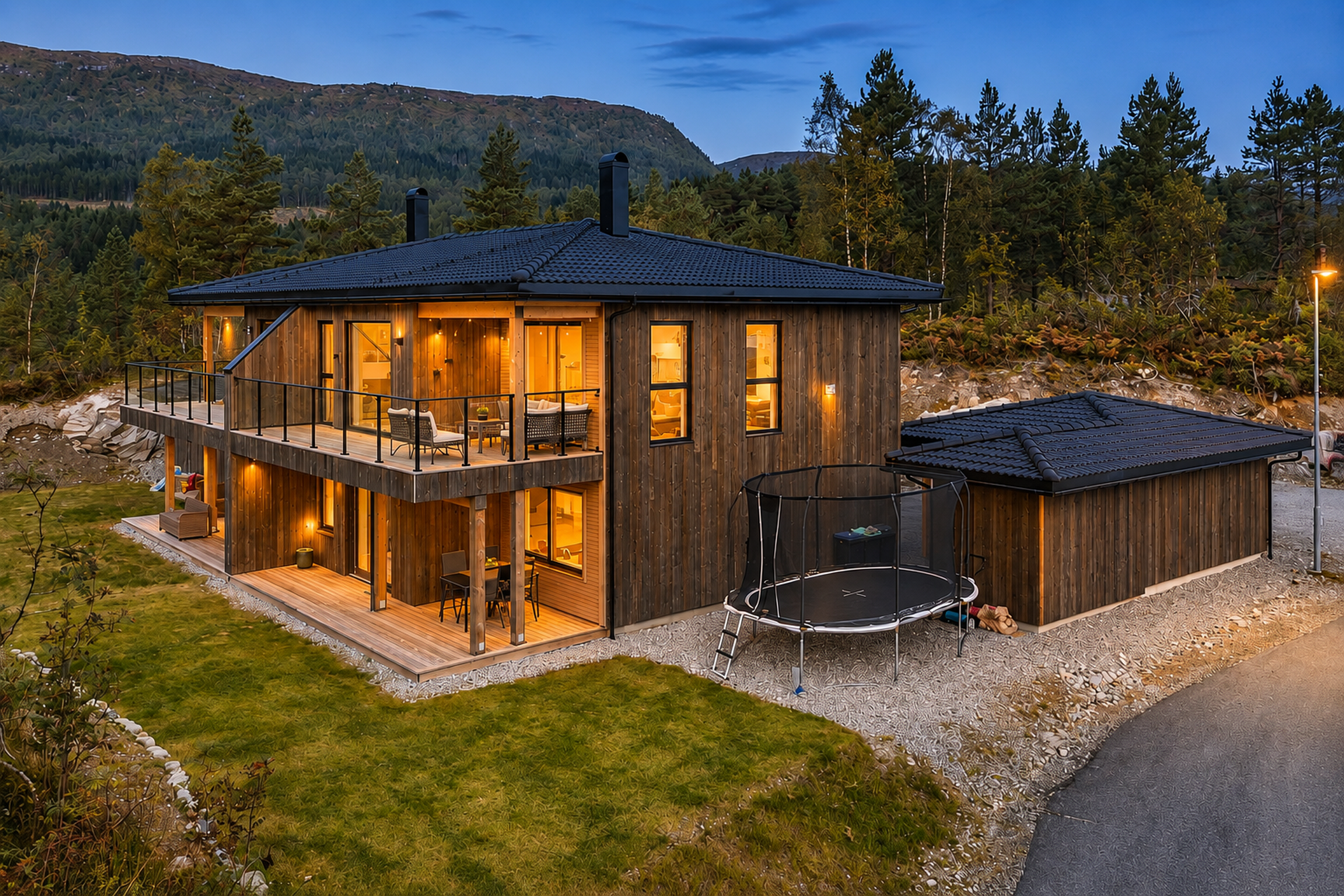 Velkommen til Myrullvegen 19B! Foto: Vidar Helle. Bilde nummer 1 av 3