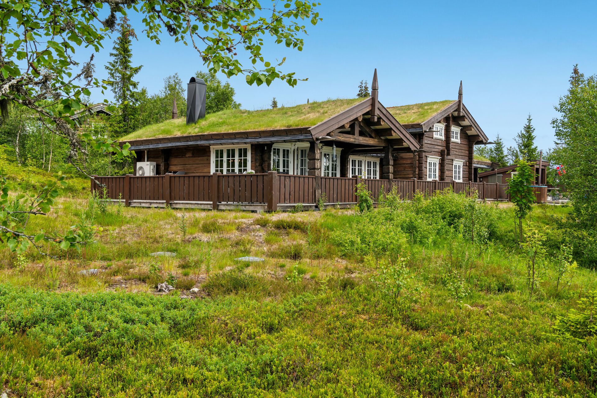 Velkommen til Solberglia Hytteområde 410! Foto: Johan Anderson V/EFKT. Bilde nummer 1 av 3