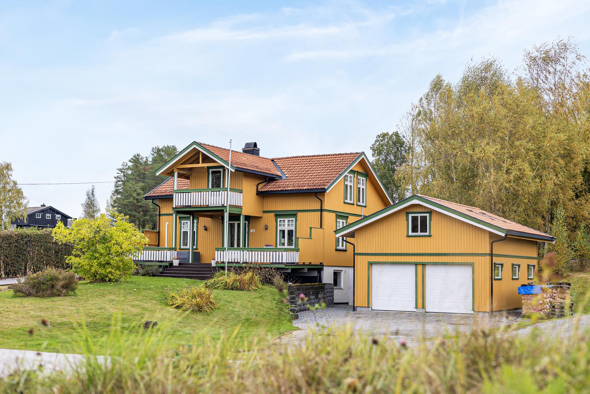 Velkommen til Herregårdsvegen 81. Foto: Inbovi. Bilde nummer 1 av 3