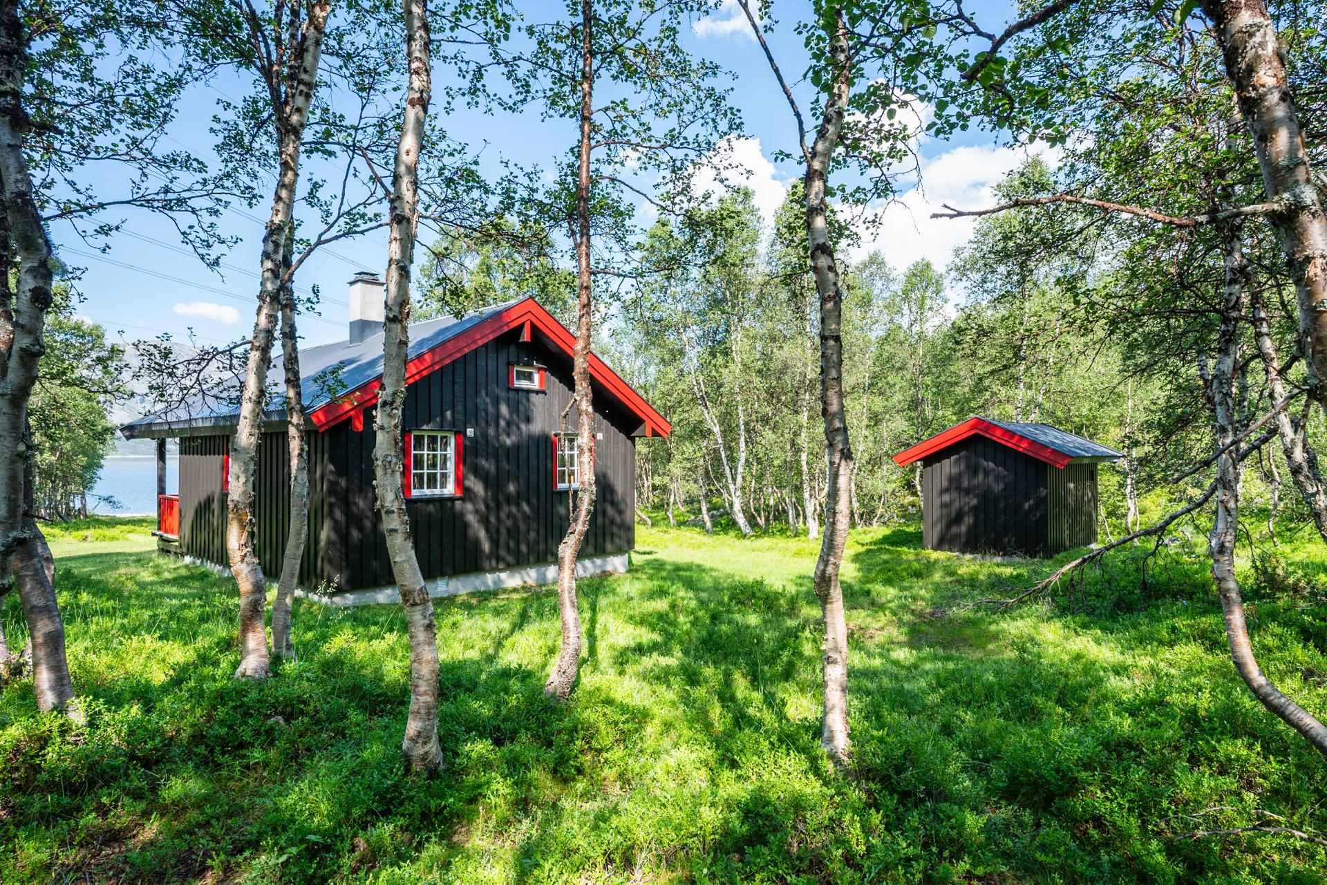 Trivelig hytte som ble oppført i 1999. . Bilde nummer 2 av 3