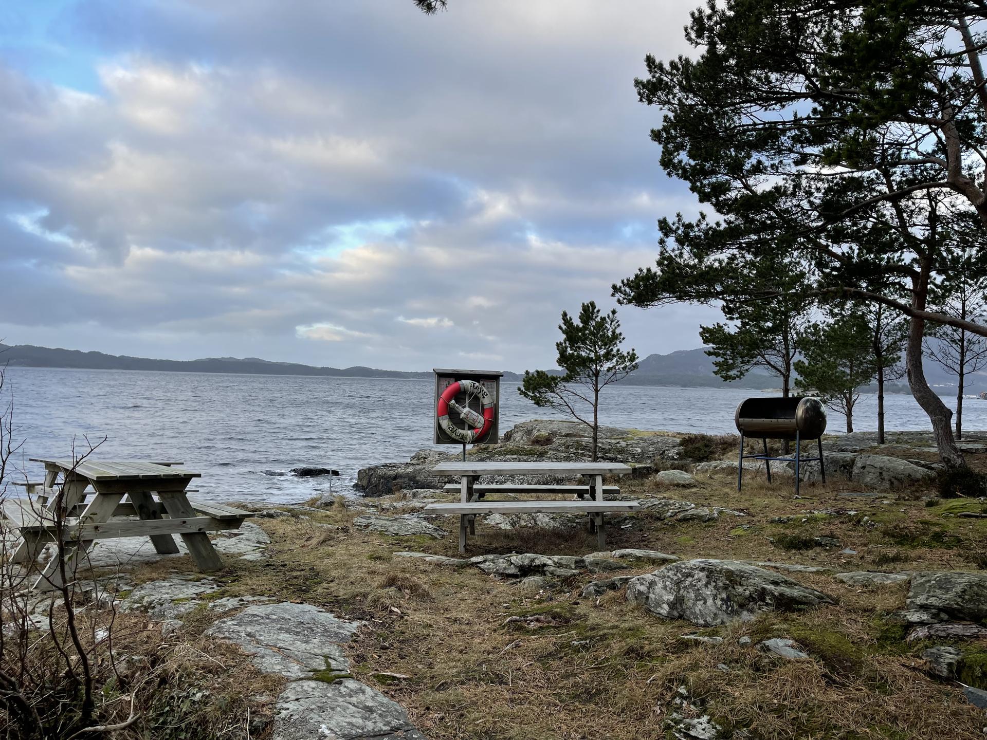 Flotte friområdet like nedenfor tomtene. Bilde nummer 3 av 3