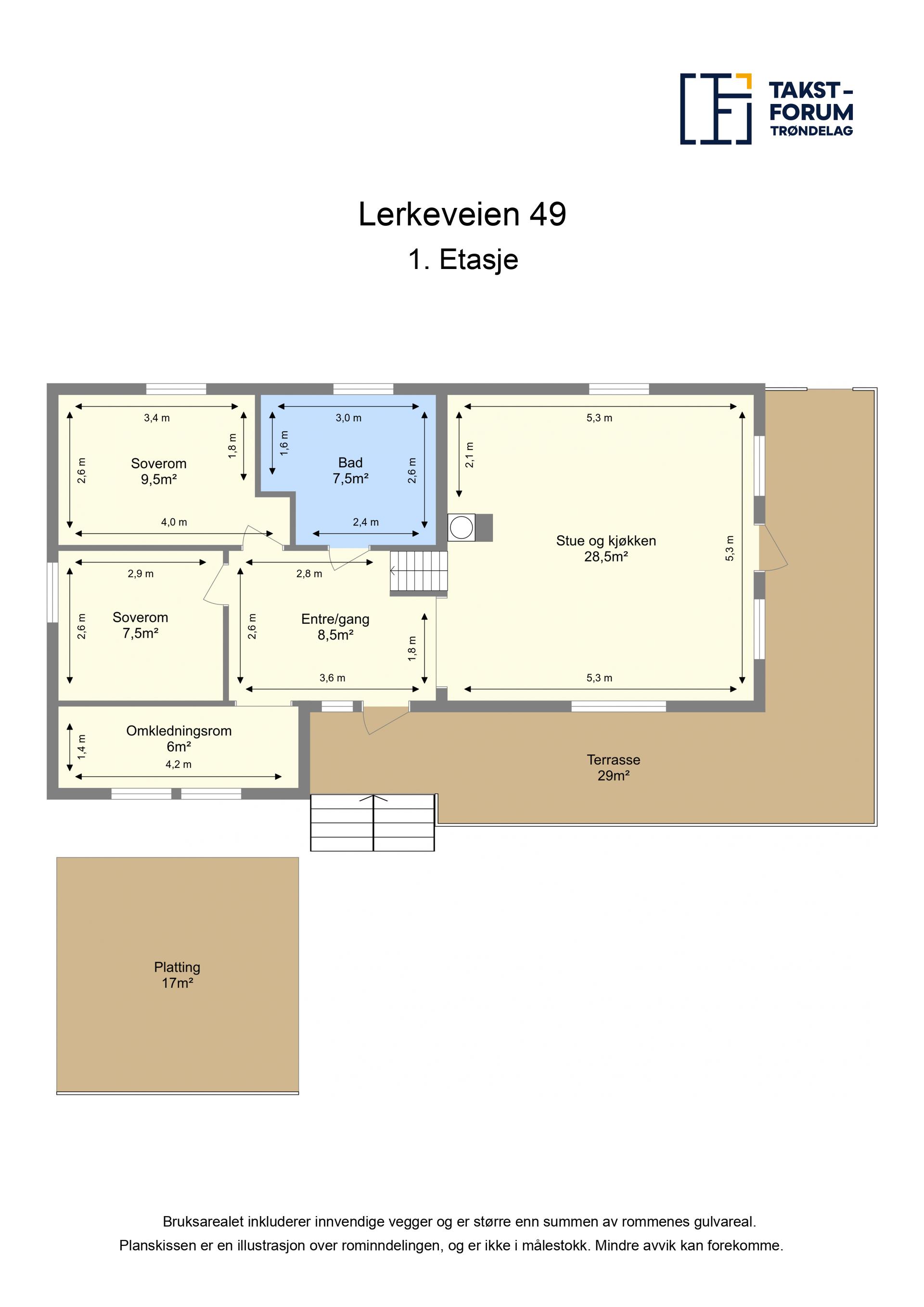 Planskisse. Bilde nummer 3 av 3