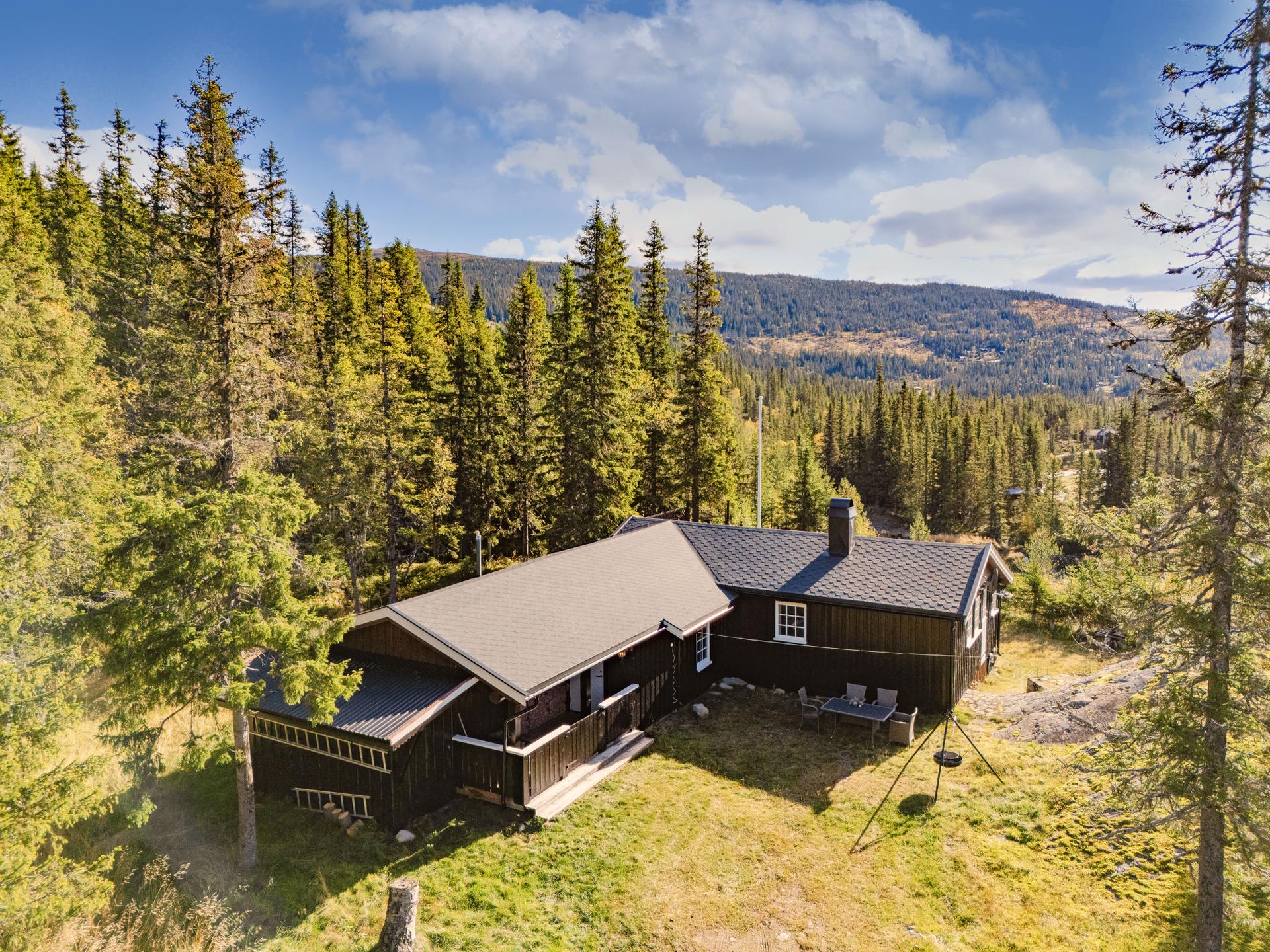 En innholdsrik og koselig hytte med god planløsning.. Bilde nummer 2 av 3
