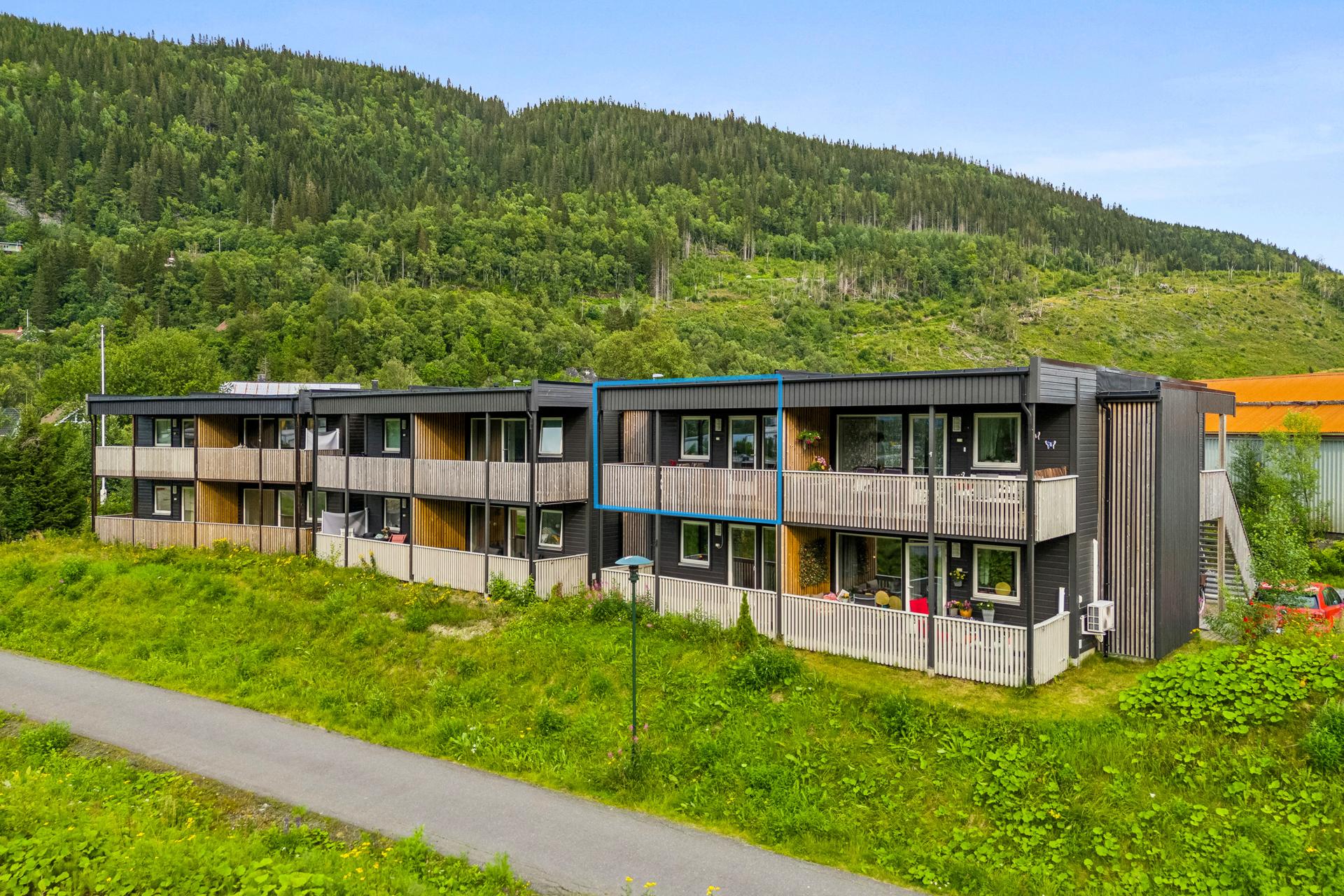 Velkommen til Rune Oplands veg og denne flotte leiligheten! Foto: EFKT. . Bilde nummer 1 av 3