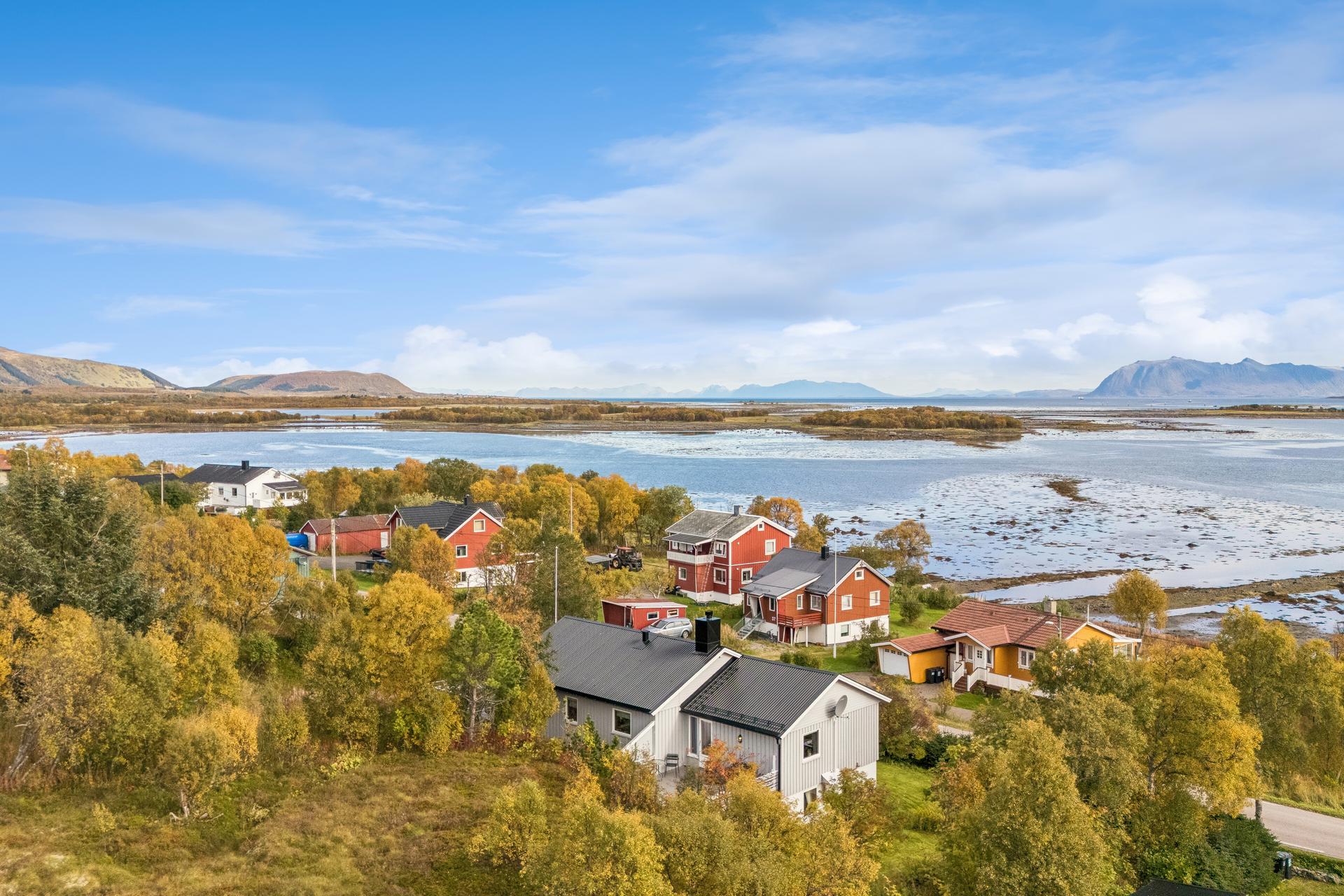 Etablert og rolig boligmiljø i Risøyhamn med umiddelbar nærhet til sjø og natur.. Bilde nummer 3 av 3