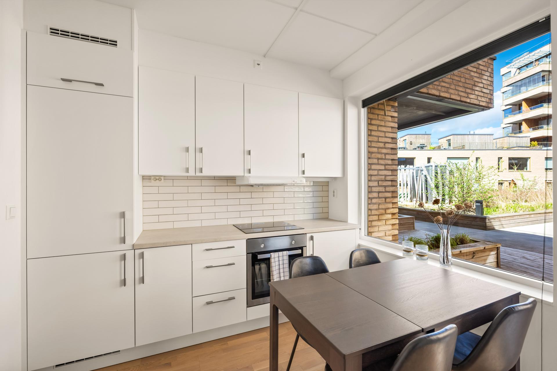 En moderne leilighet fra 2021 med balansert ventilasjon for et sunt inneklima.. Bilde nummer 3 av 3