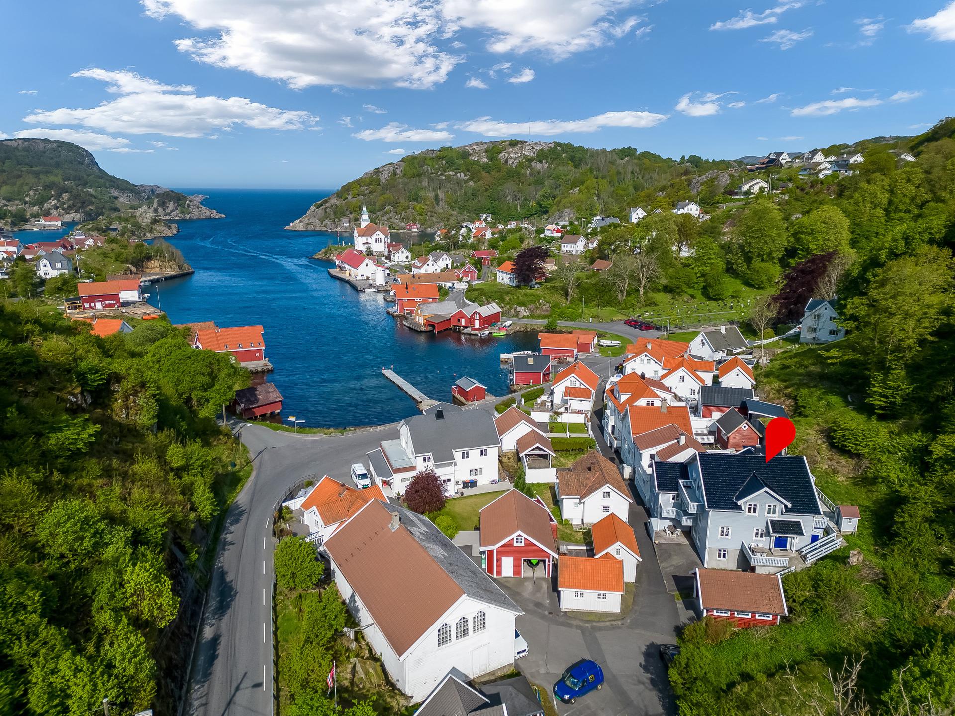 Velkommen til Kirmehamn på Hidra! . Bilde nummer 1 av 3