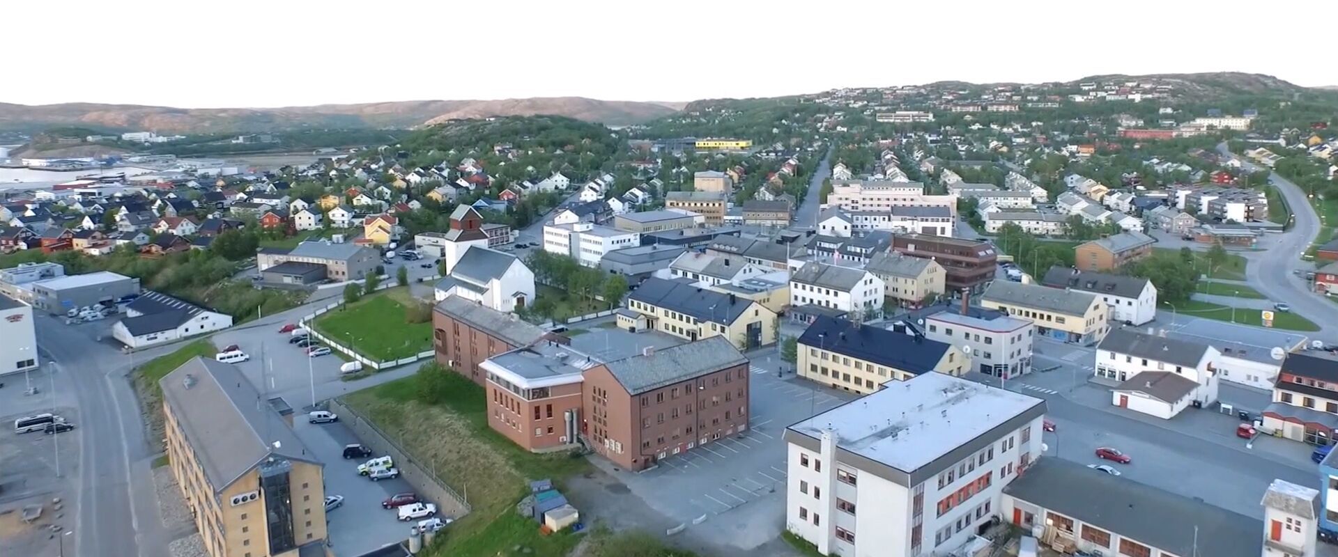 Bilde fra området rundt EiendomsMegler 1 Kirkenes