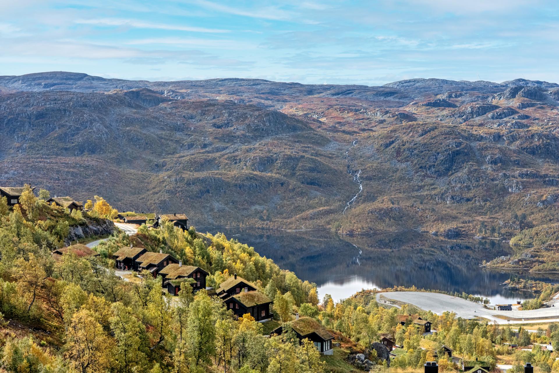 Fjellandskapet rundt Vågslid byr på flotte turstier og storslått natur.. Bilde nummer 3 av 3
