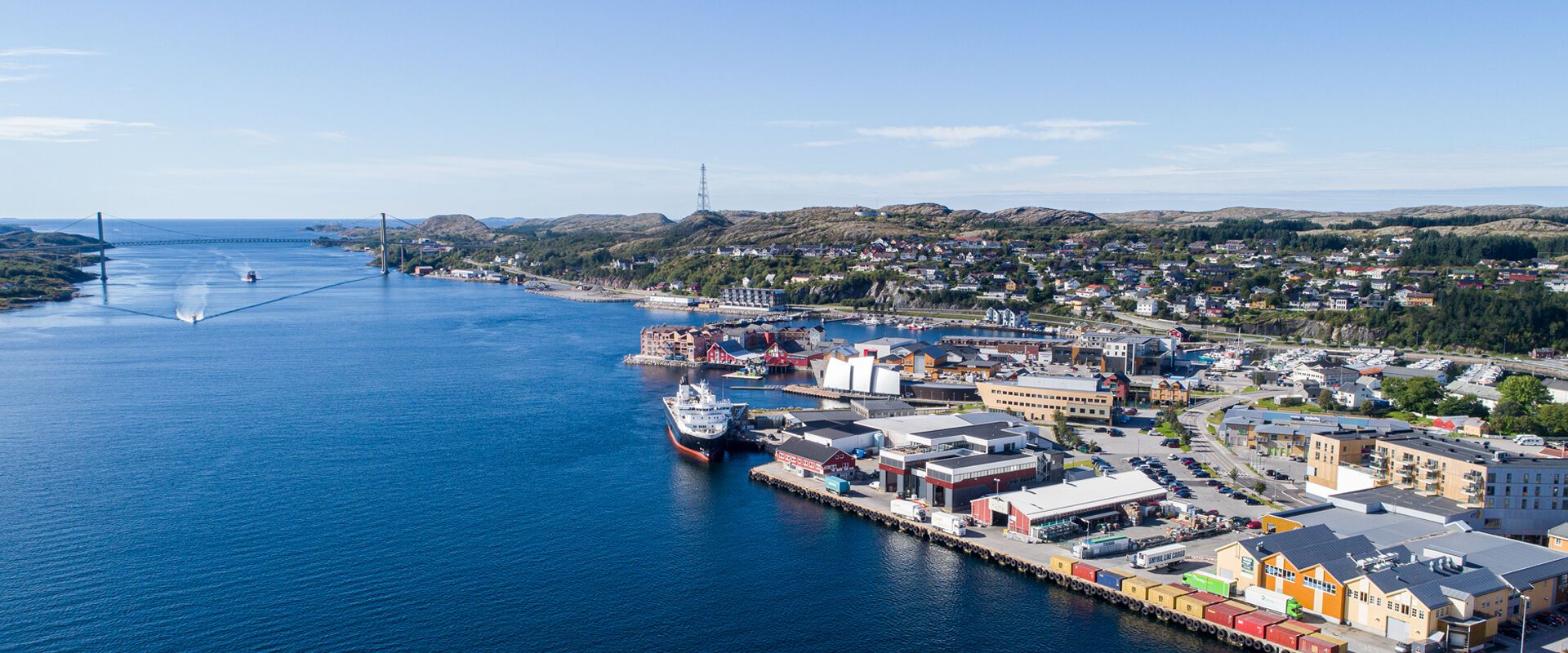 Bilde fra området rundt EiendomsMegler 1 Rørvik