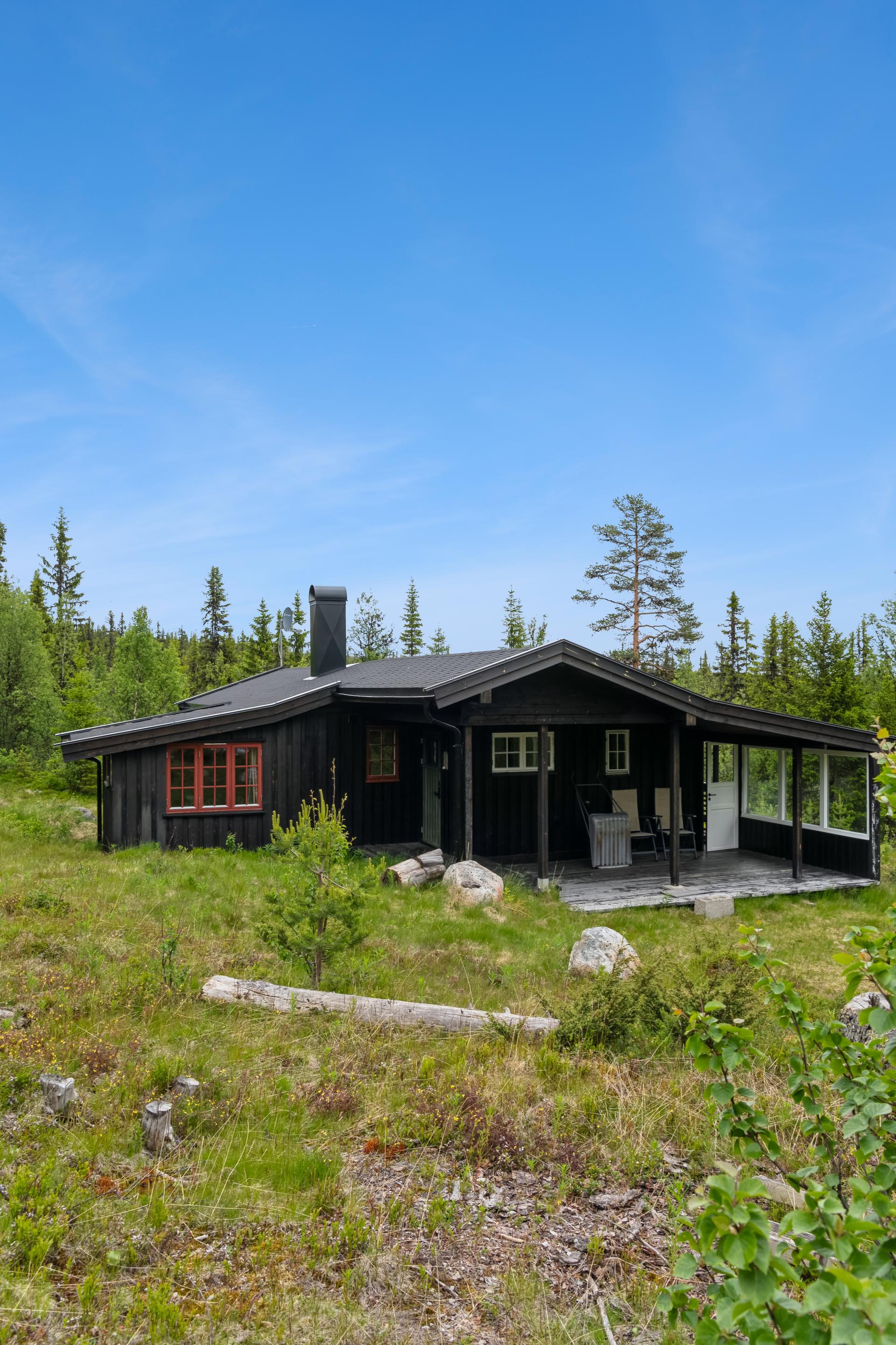 Koselig, familievennlig hytte med flott beliggenhet. . Bilde nummer 3 av 3