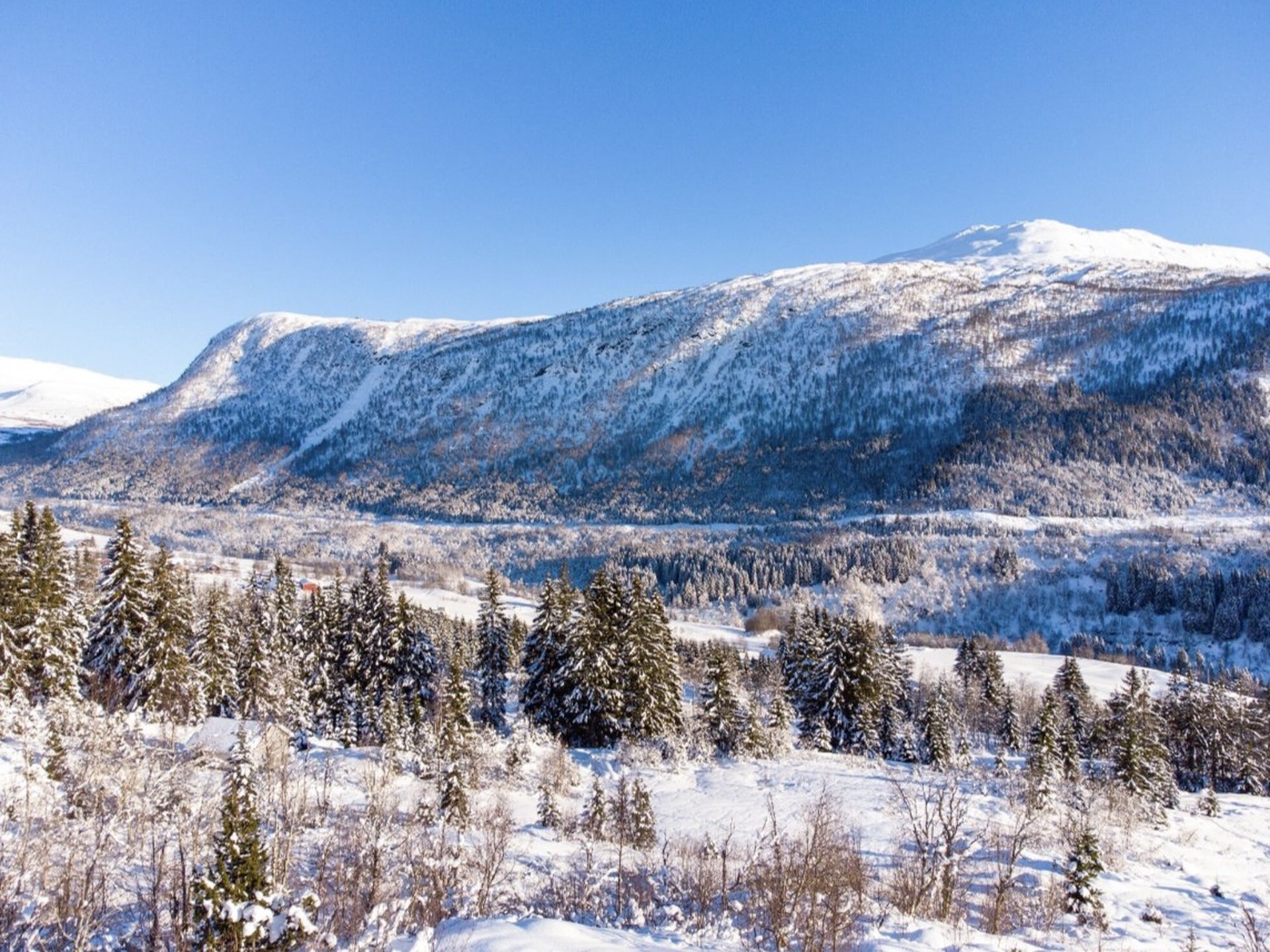 En perfekt beliggenhet for deg som ønsker å bygge en hytte med en idyllisk plassering i vakre Myrkdalen!. Bilde nummer 1 av 3