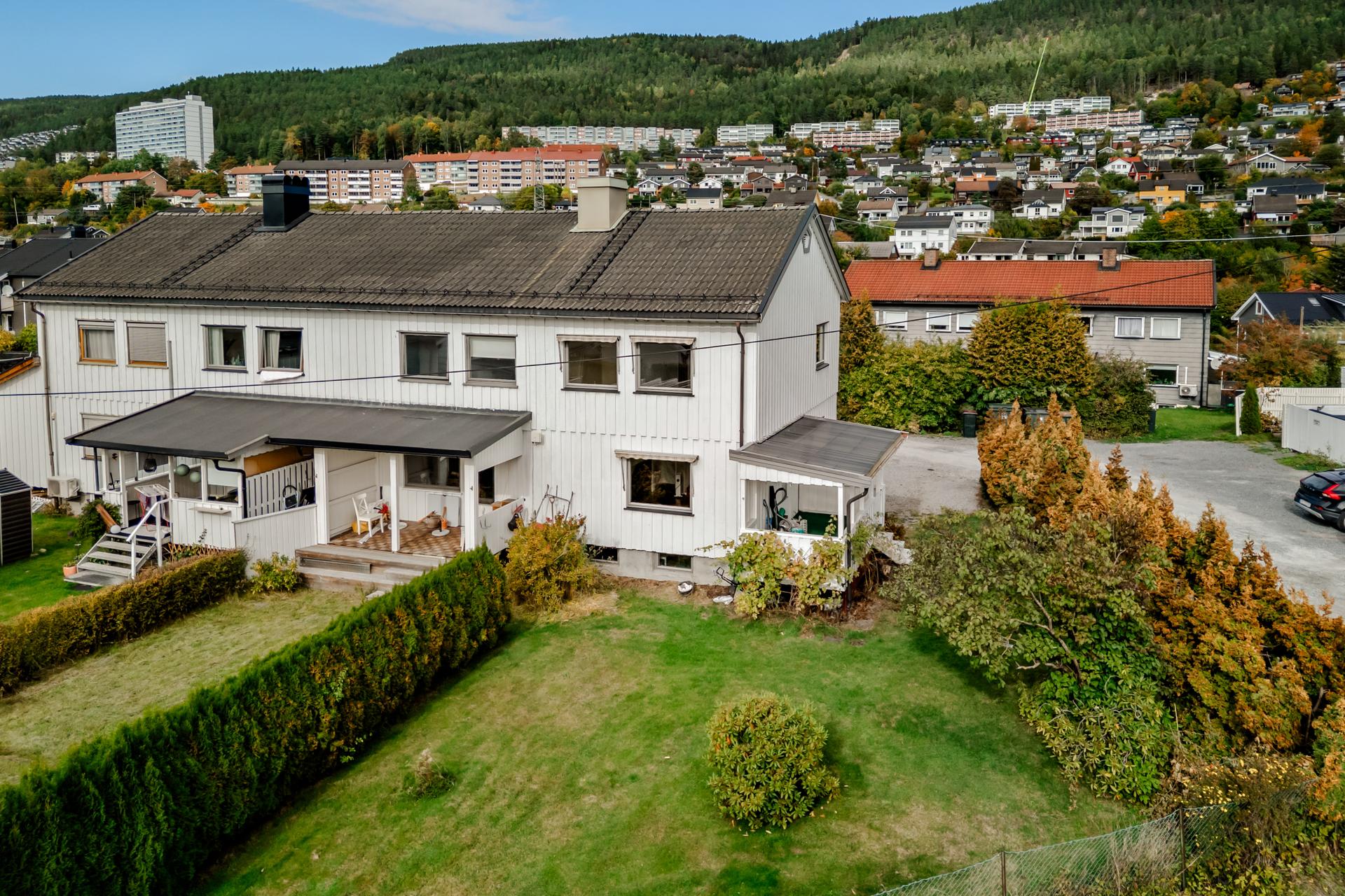 Velkommen til Doktor Narveruds vei 52d. Foto: Knipzet v/Lars Magnus Strøm. Bilde nummer 1 av 3