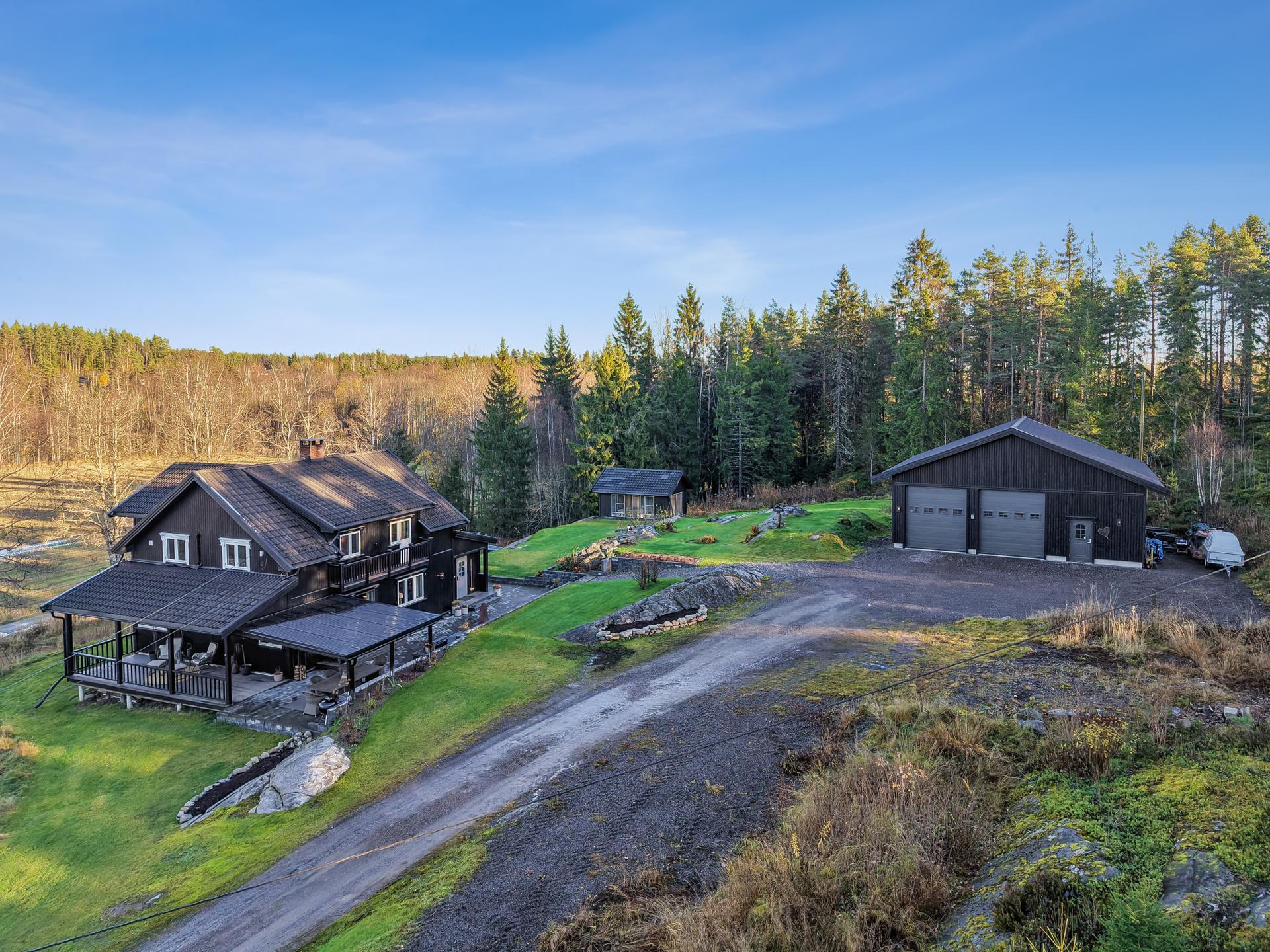 Velkommen til Sagavegen 5! Foto: Bjørn Sørheim/EFKT Norge AS. Bilde nummer 1 av 3