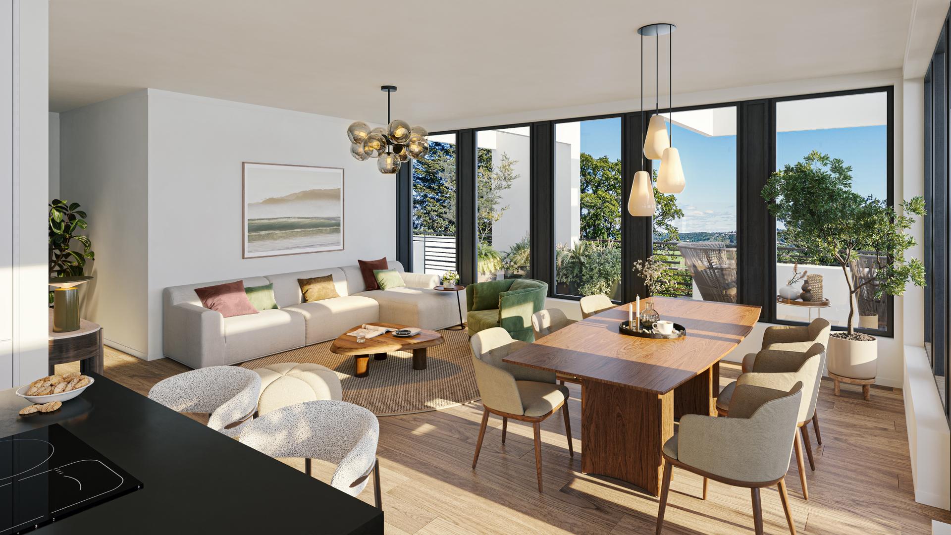 Velkommen til Kong Beles veg 20- eit unikt leilegheitsprosjekt midt i hjartet av vakre Balestrand! . Bilde nummer 1 av 3