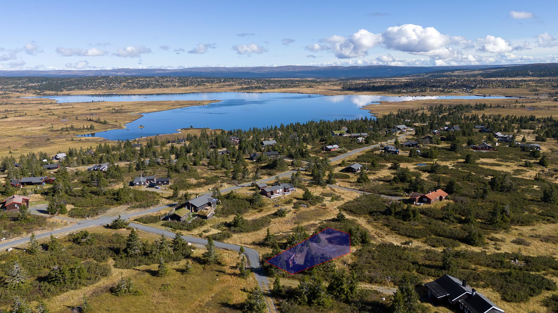Velkommen til Sjusjøen-Pihl 884! Byggeklar tomt i populært og flott fjellområde.. Bilde nummer 1 av 3