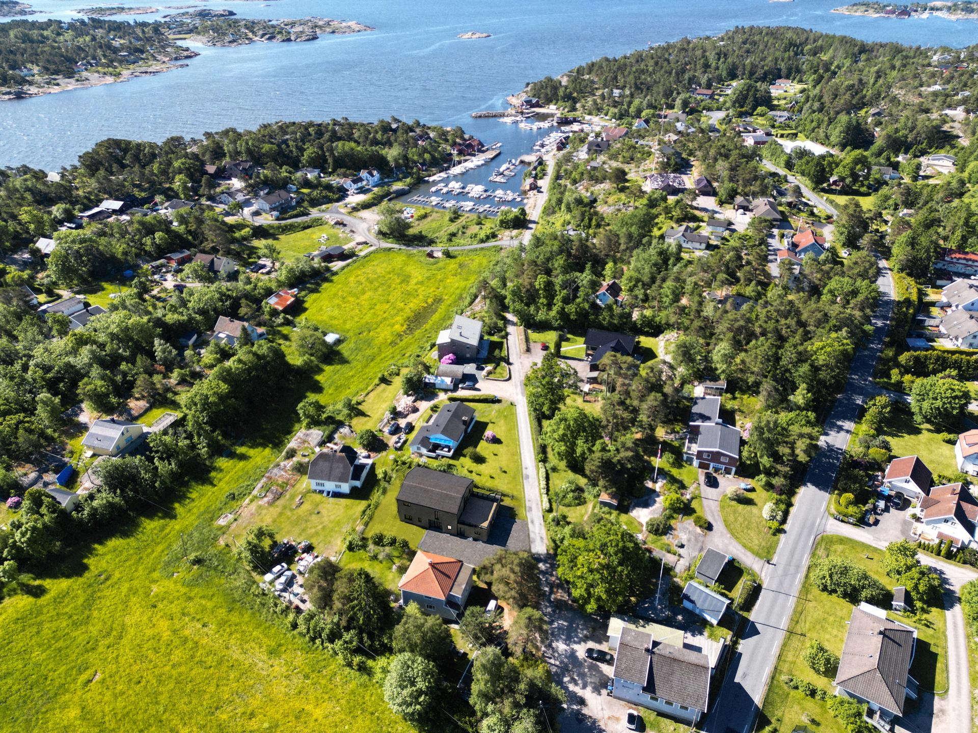 Velkommen til Vikerhavna 1 B! Ny enebolig under oppføring. (Illustrasjon). Bilde nummer 1 av 3