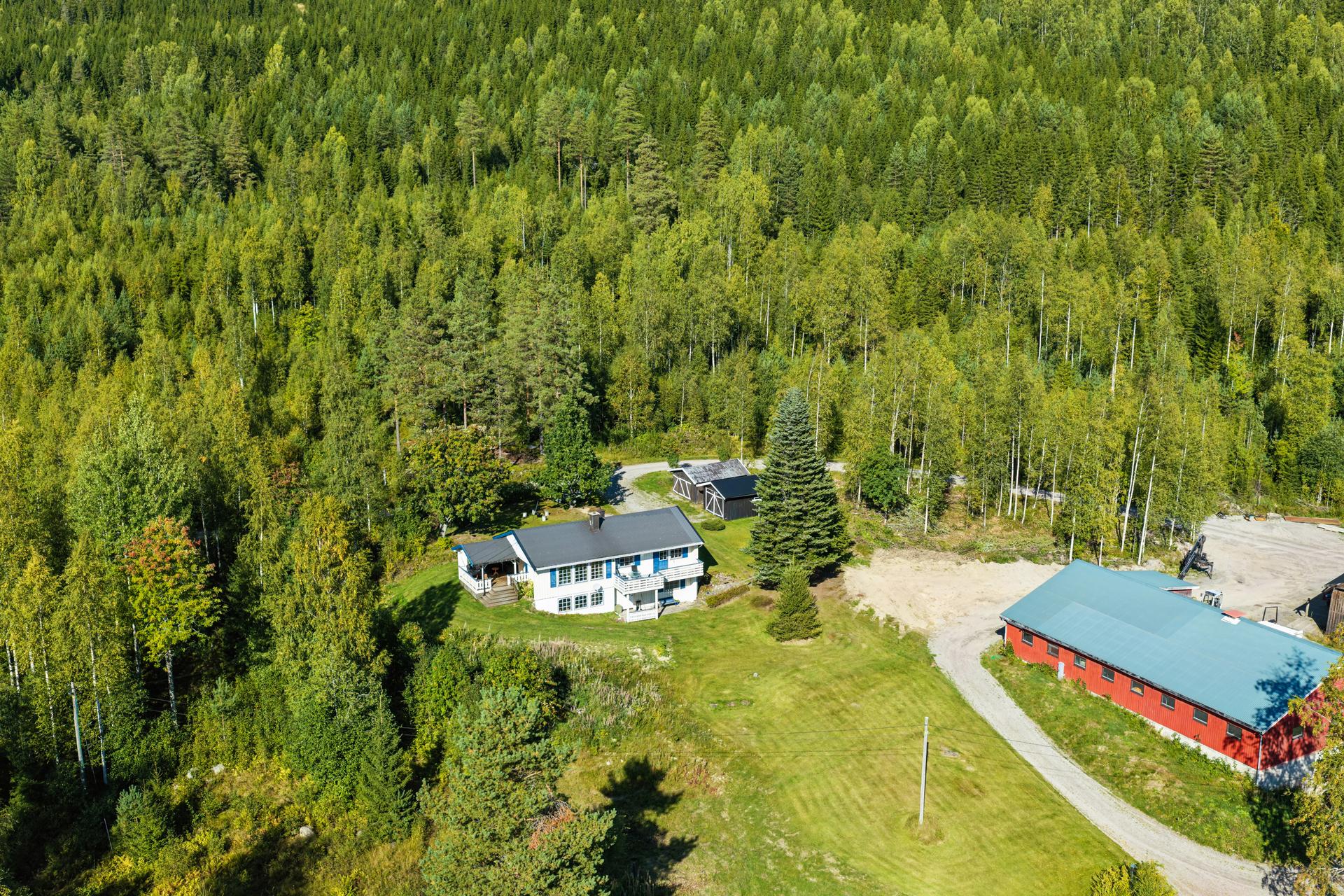 Fredfull beliggenhet langs Nordsethvegen på Brandval.. Bilde nummer 2 av 3