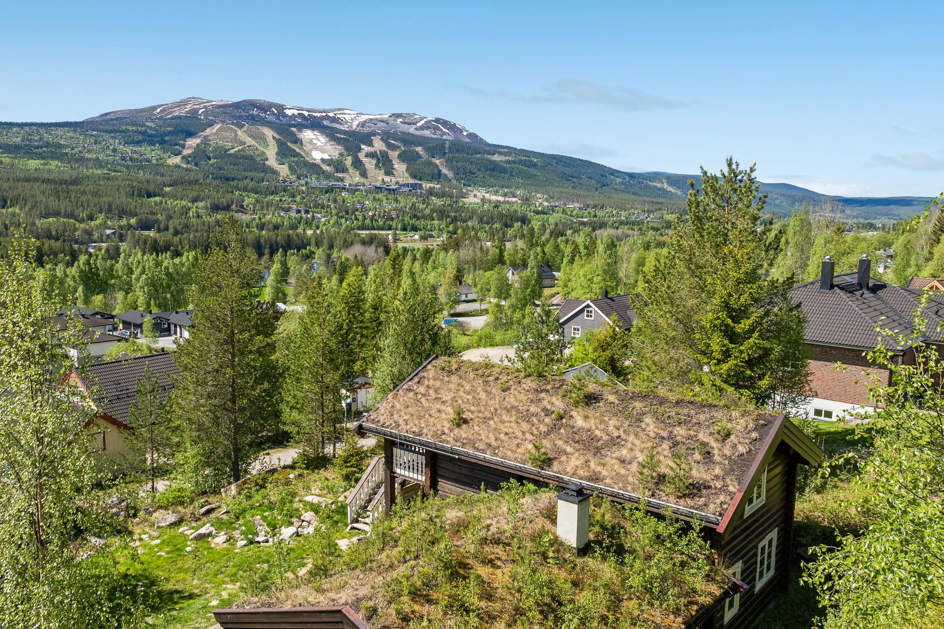 Eiendommen ligger med nærhet til skog og mark, og har utsikt mot Trysilfjellet.. Bilde nummer 2 av 3