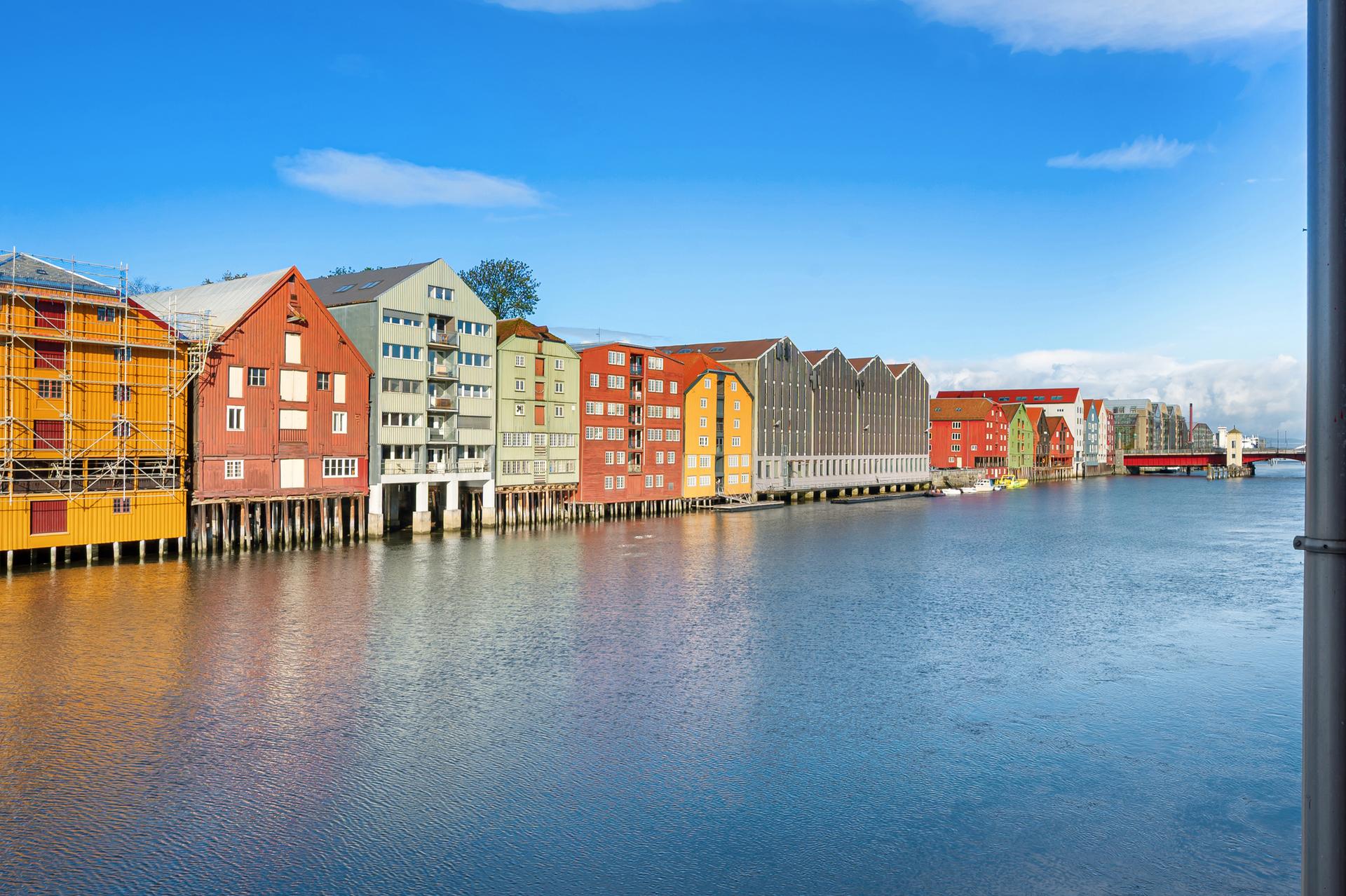 Fantastisk beliggenhet med Nidelva som nærmeste nabo.. Bilde nummer 3 av 3