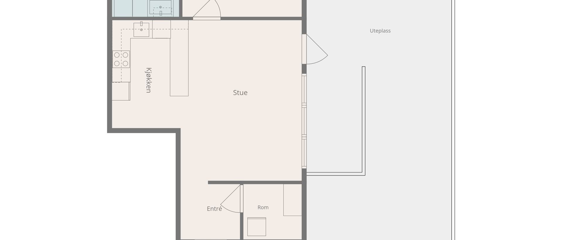 Apartment in Kongsberg, Raumyr - Bilde 2