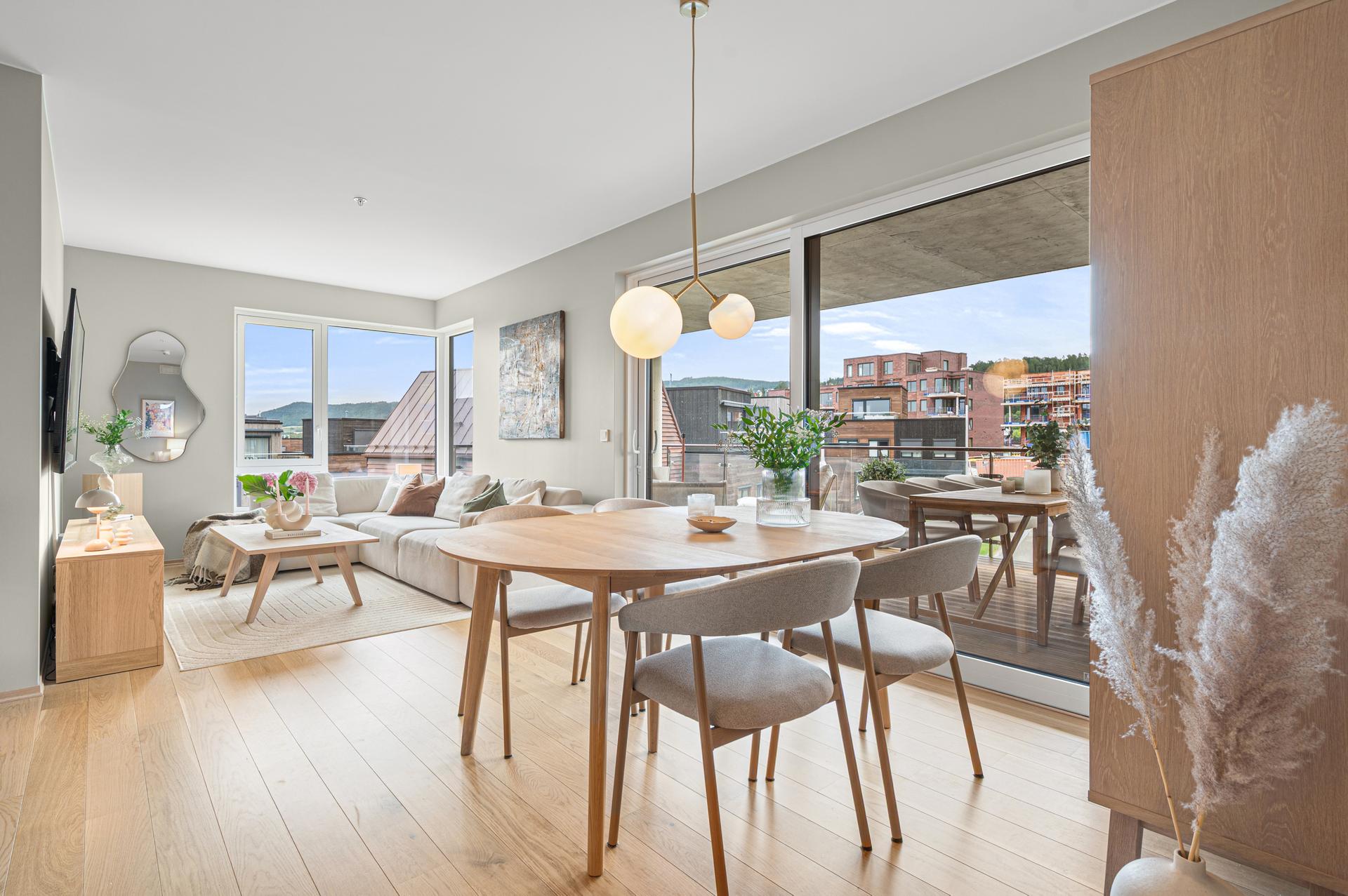 Nå har du muligheten til å sikre deg en særdeles lekker og moderne leilighet i det nyetablerte boligfeltet på Overvik!. Bilde nummer 2 av 3