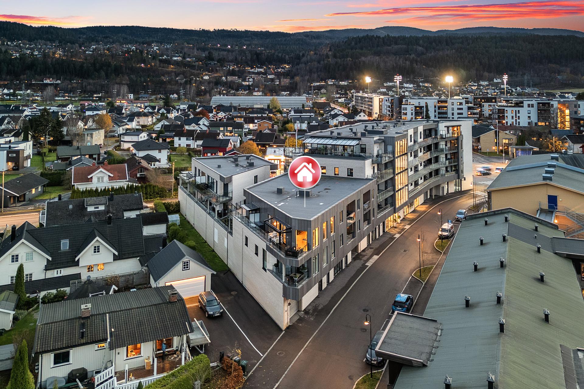 Velkommen til Industrigata 2! Fotograf: Lars Mangus Strøm.. Bilde nummer 1 av 3