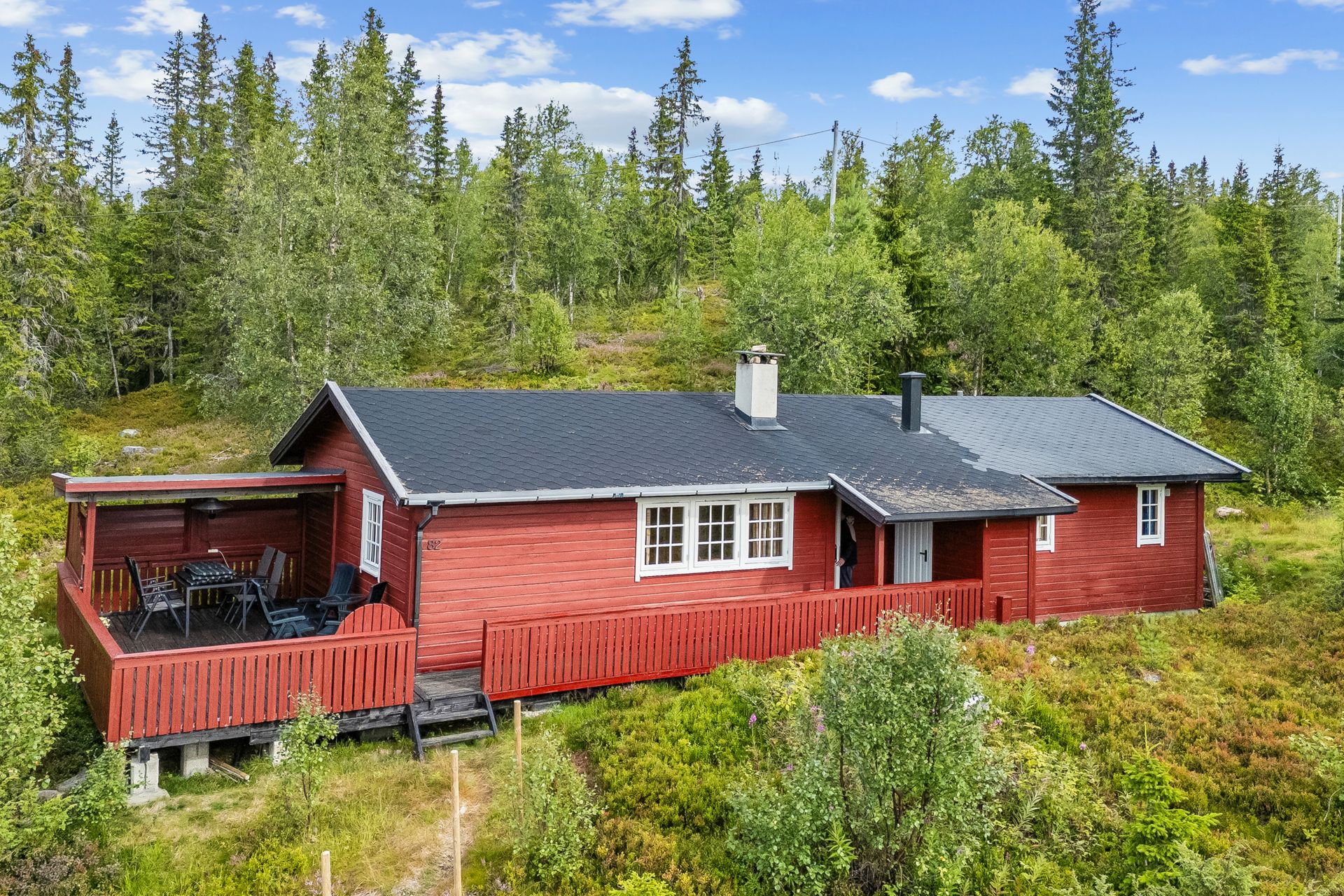 Velkommen til Ryskdalen Hytteområde 82! Foto: Jonas Hasselgren v/Efkt . Bilde nummer 1 av 3