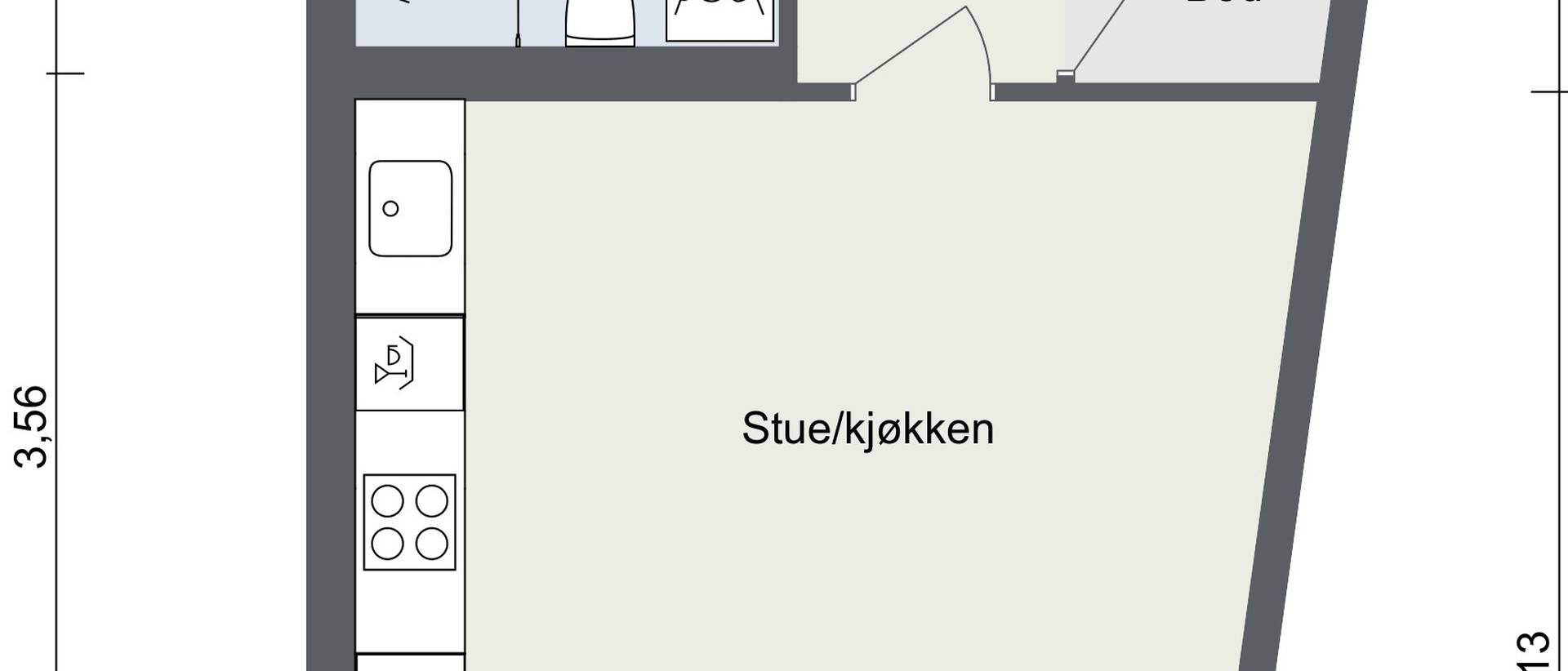 Leilighet – Oslo, Baglerbyen, Gamle Oslo - Bilde 4