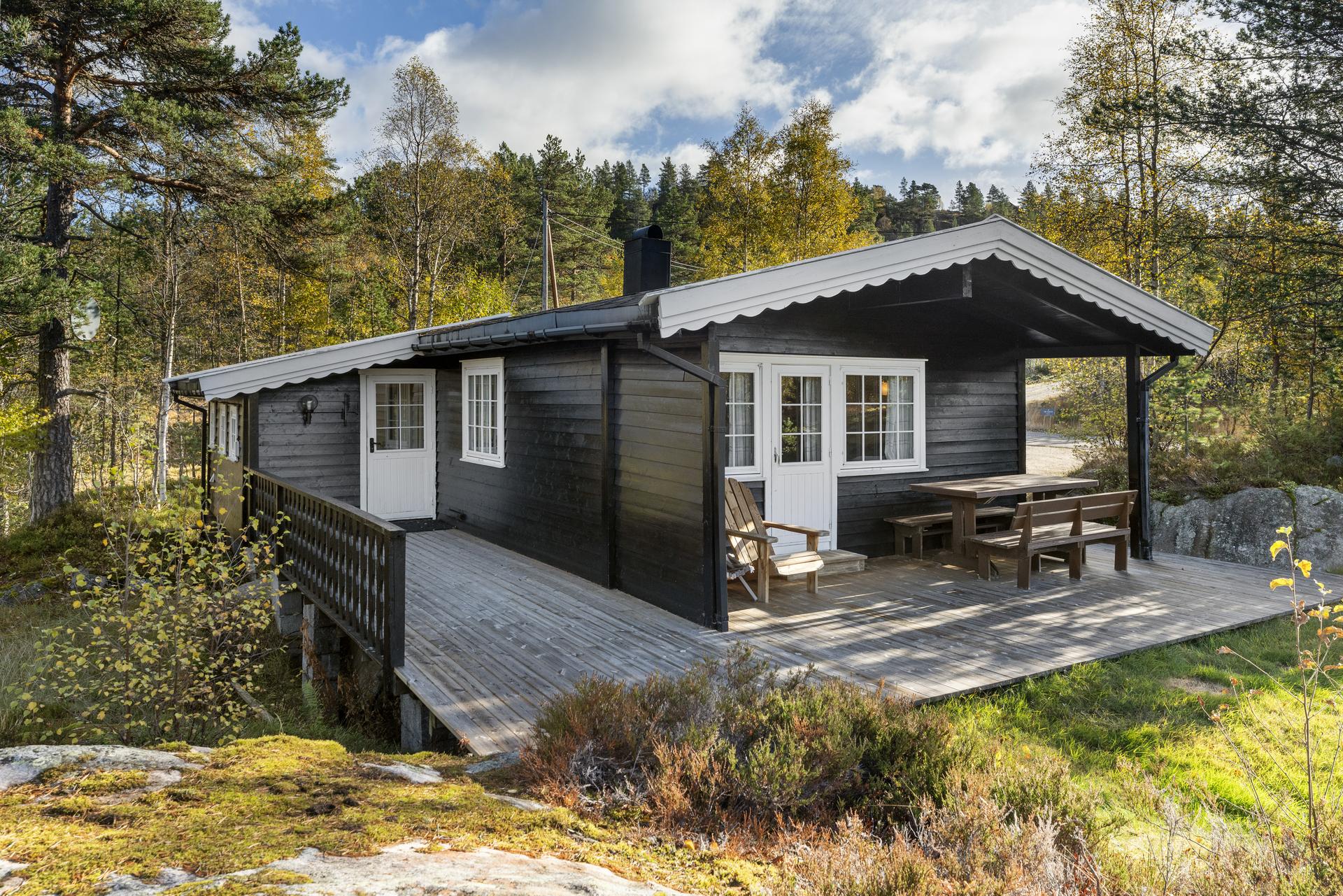 Velkommen til Panoramavegen 32. Foto: Morten Fasseland.. Bilde nummer 1 av 3