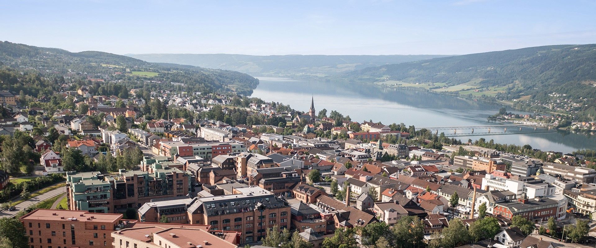 Bilde fra området rundt EiendomsMegler 1 Østlandet avd. Lillehammer