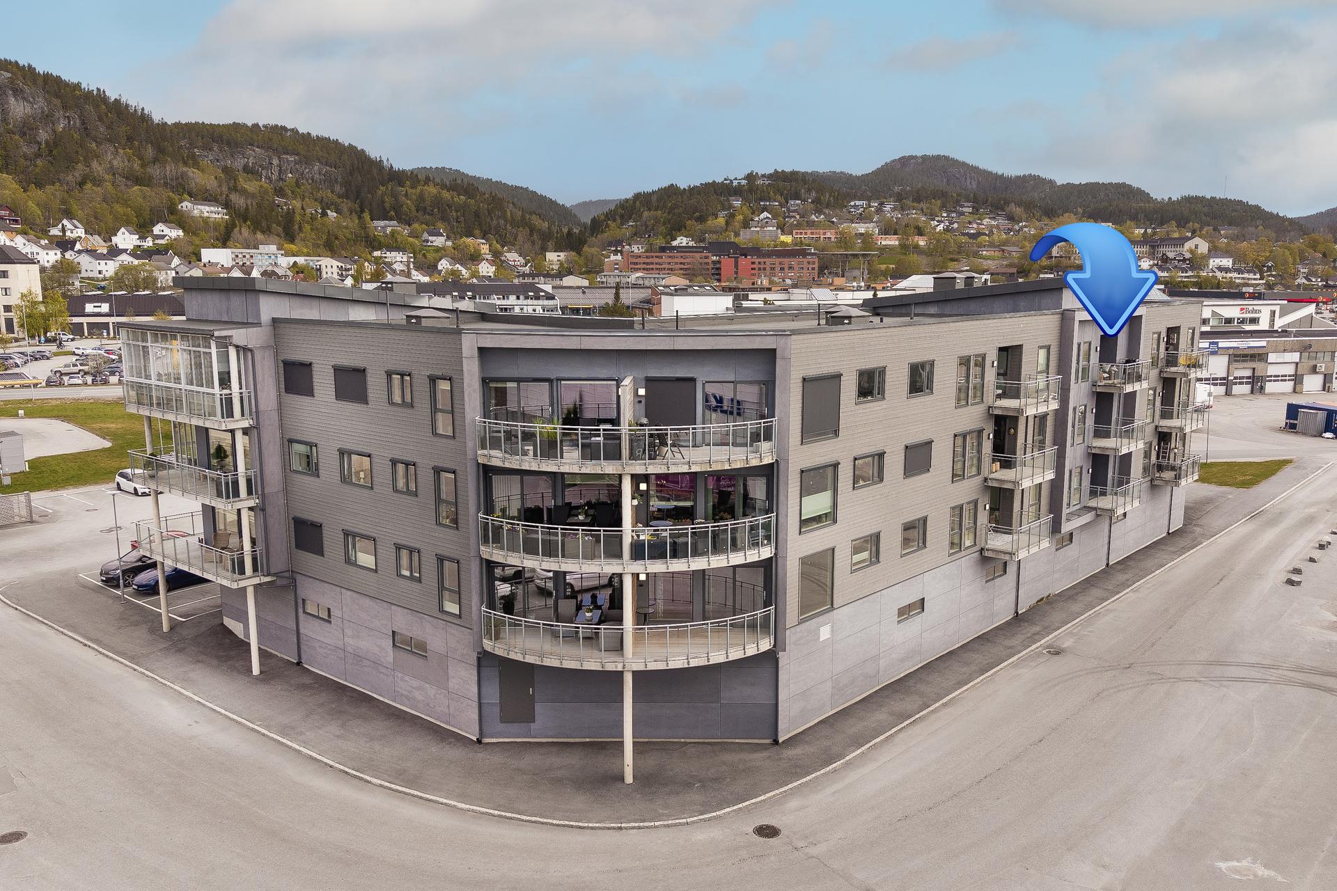 Leilighet i Gammelsaga Borettslag, oppført i 2022. Mulighet for utleie med egen hybeldel . Bilde nummer 2 av 3