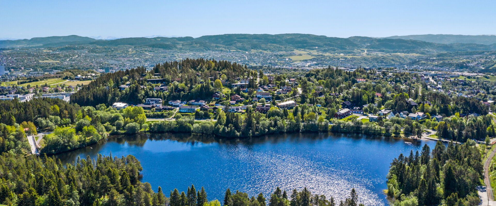 Bilde fra området rundt EiendomsMegler 1 Byåsen