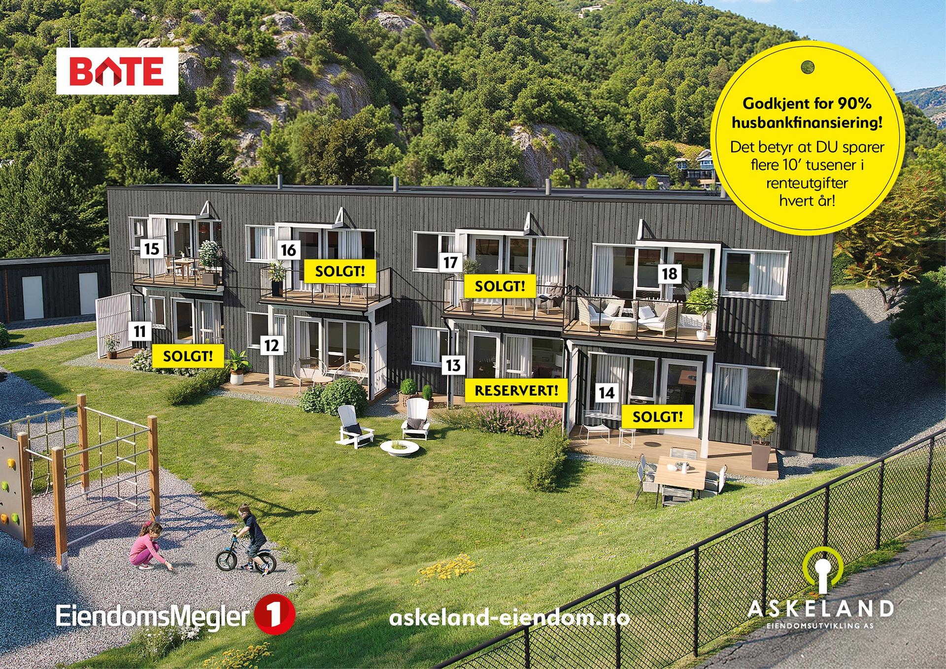 Velkommen til Rundhaug Trinn 2 (3D bilder er kun ment som illustrasjonsfoto og kan avvike fra virkeligheten.). Bilde nummer 1 av 3