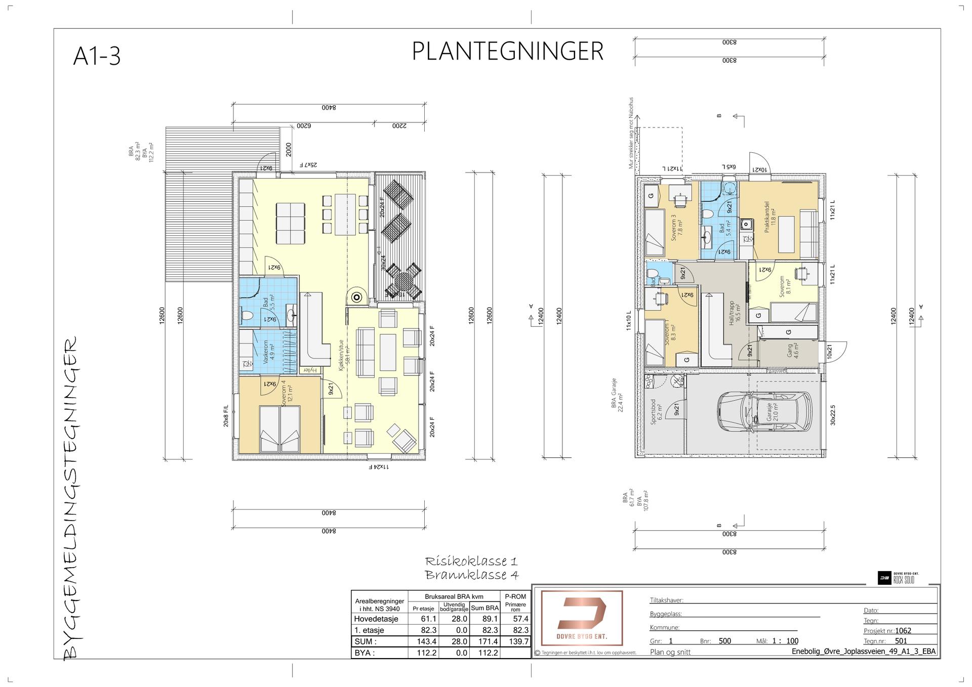 Plantegning. Bilde nummer 2 av 3