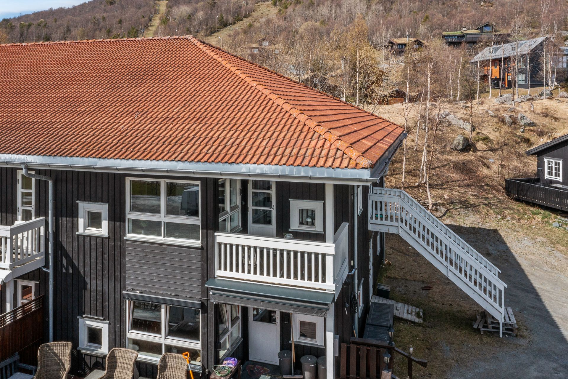 Balkong med gode solforhold. . Bilde nummer 2 av 3